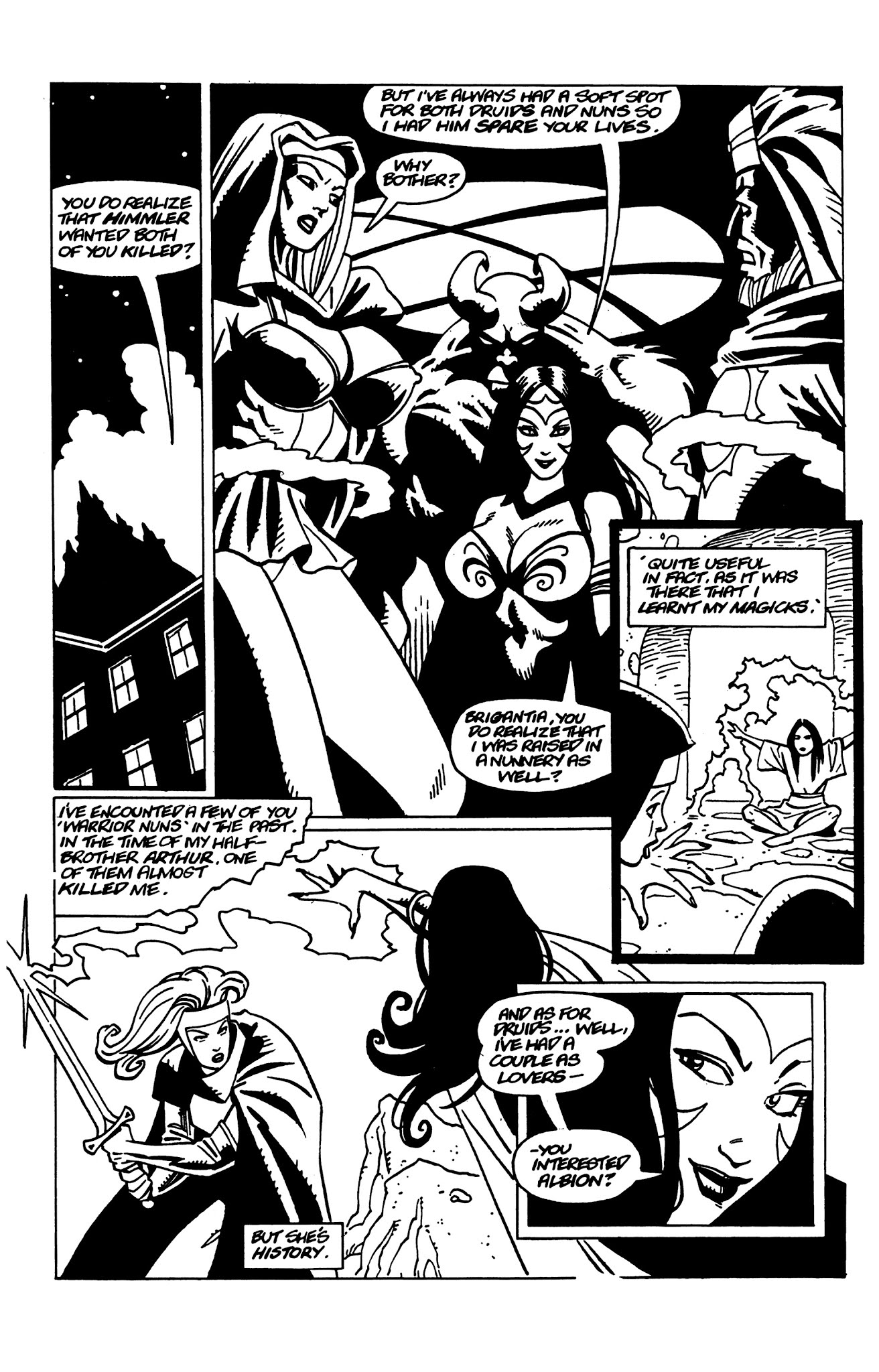 Read online Warrior Nun Brigantia comic -  Issue #2 - 12