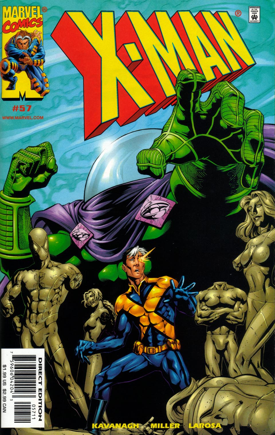Read online X-Man comic -  Issue #57 - 1
