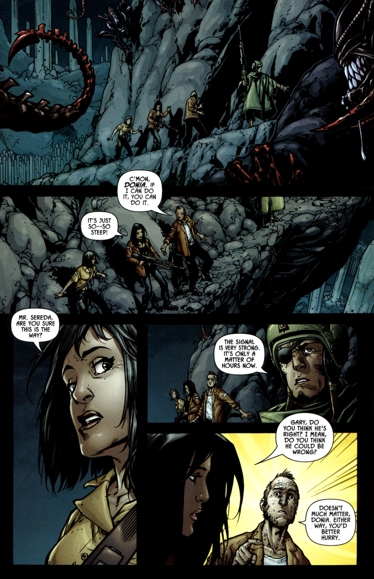 Read online Aliens (2009) comic -  Issue #4 - 12