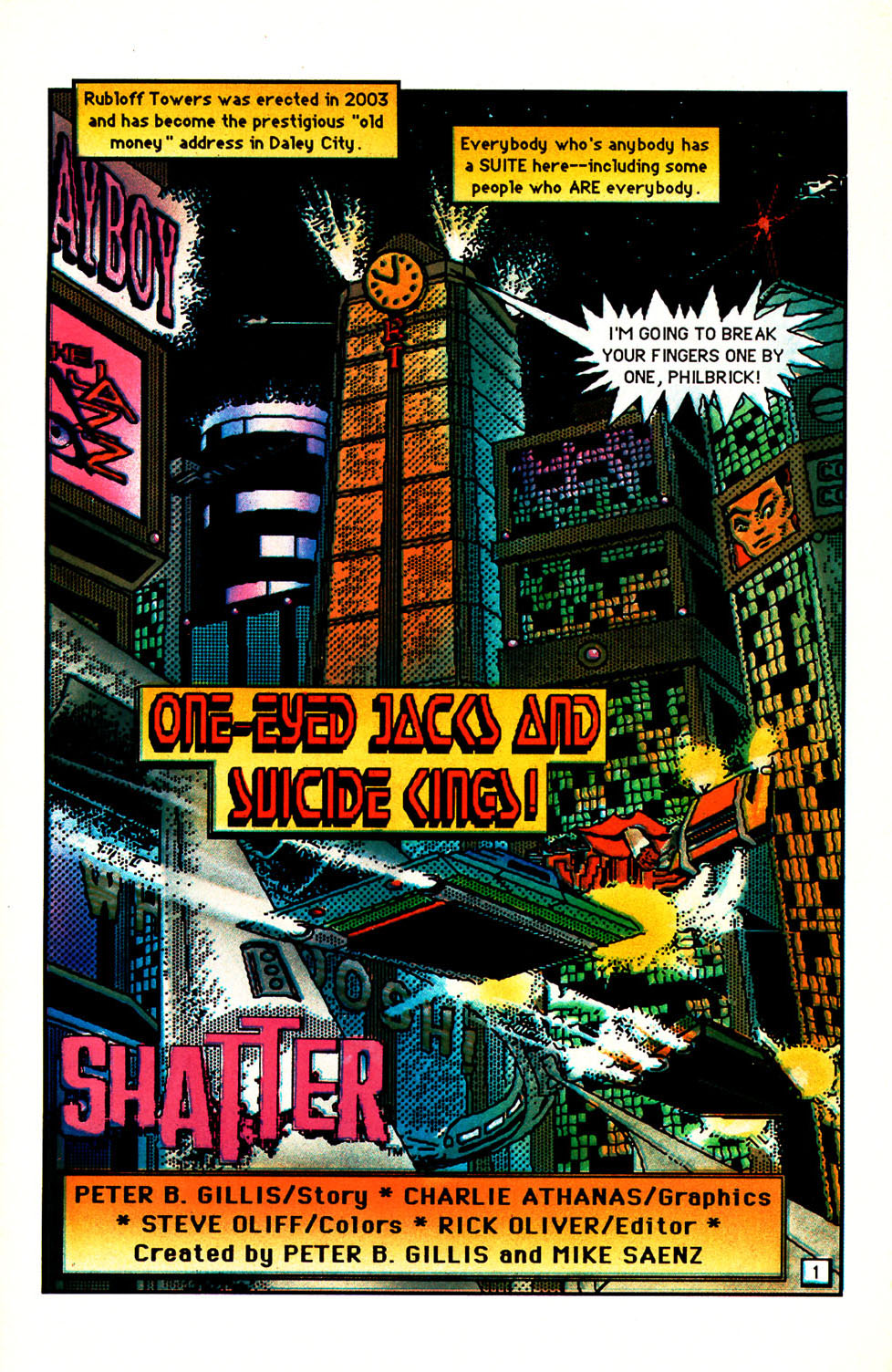 Read online Shatter comic -  Issue #11 - 3