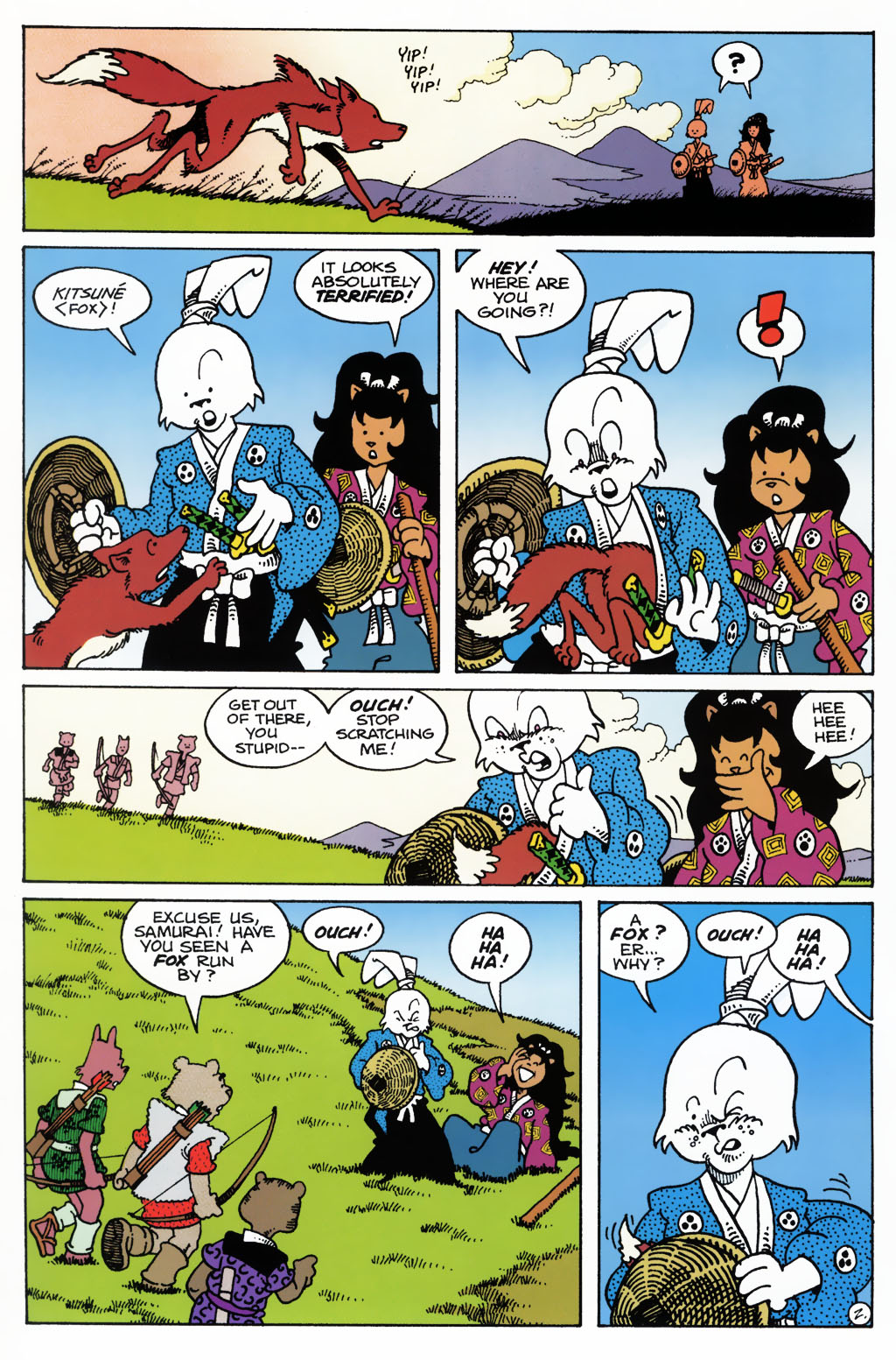 Read online Usagi Yojimbo Color Special comic -  Issue #3 - 4