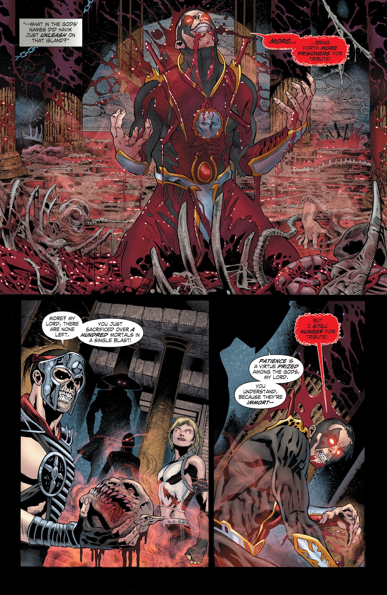 Read online Mortal Kombat X [I] comic -  Issue # _TPB 3 - 52