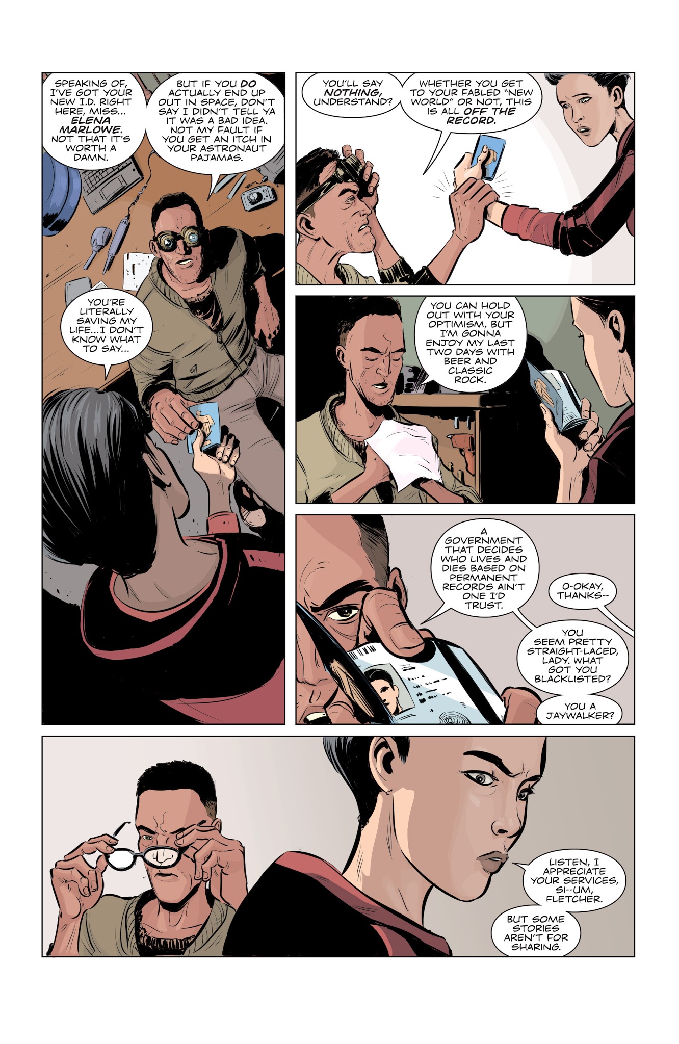 Read online Broken World comic -  Issue #1 - 5