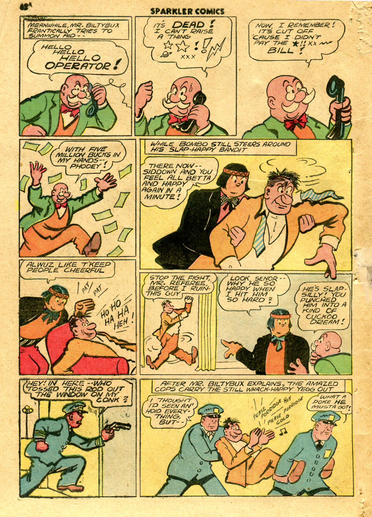 Read online Sparkler Comics comic -  Issue #24 - 64