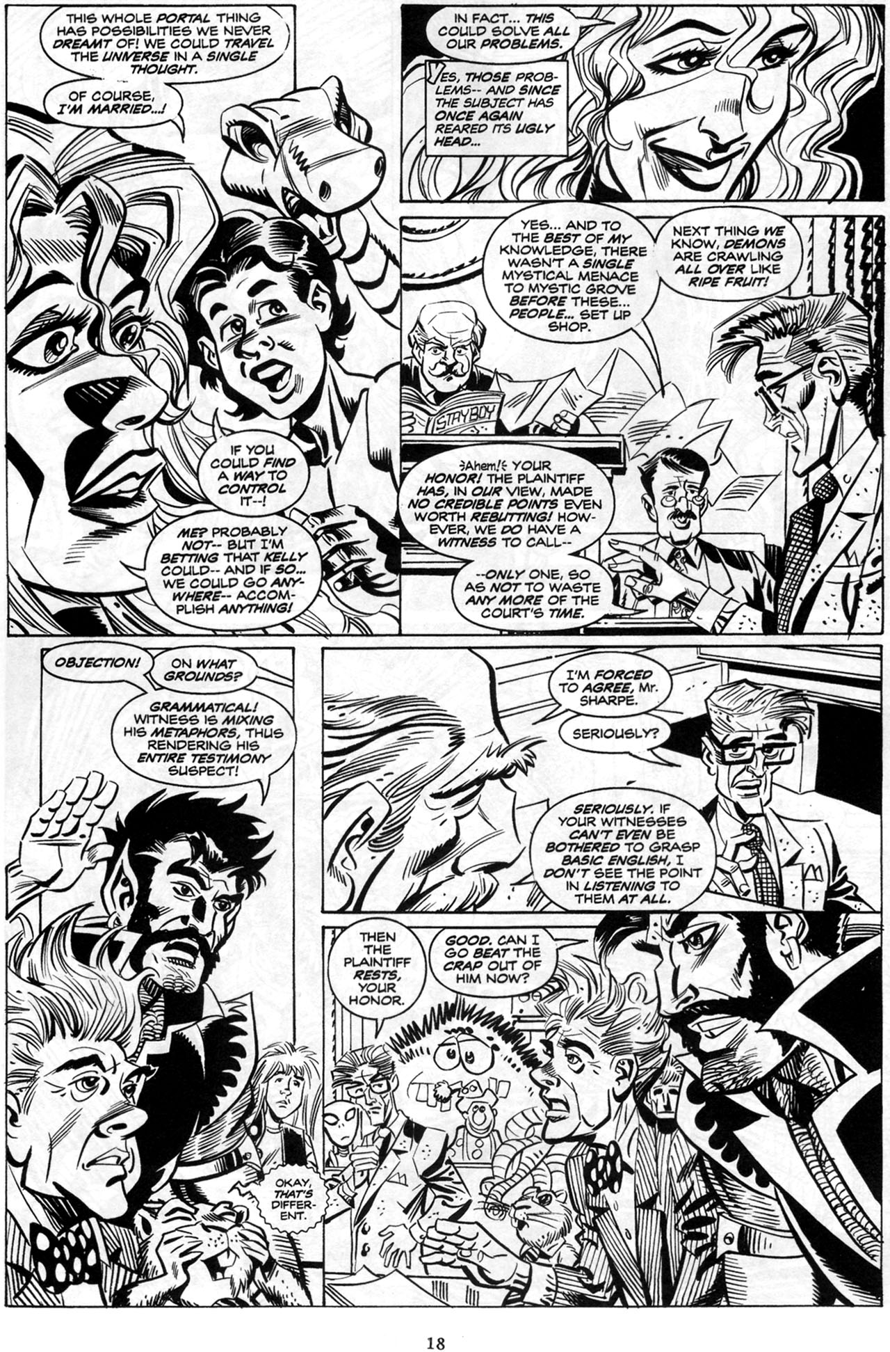 Read online Soulsearchers and Company comic -  Issue #81 - 18