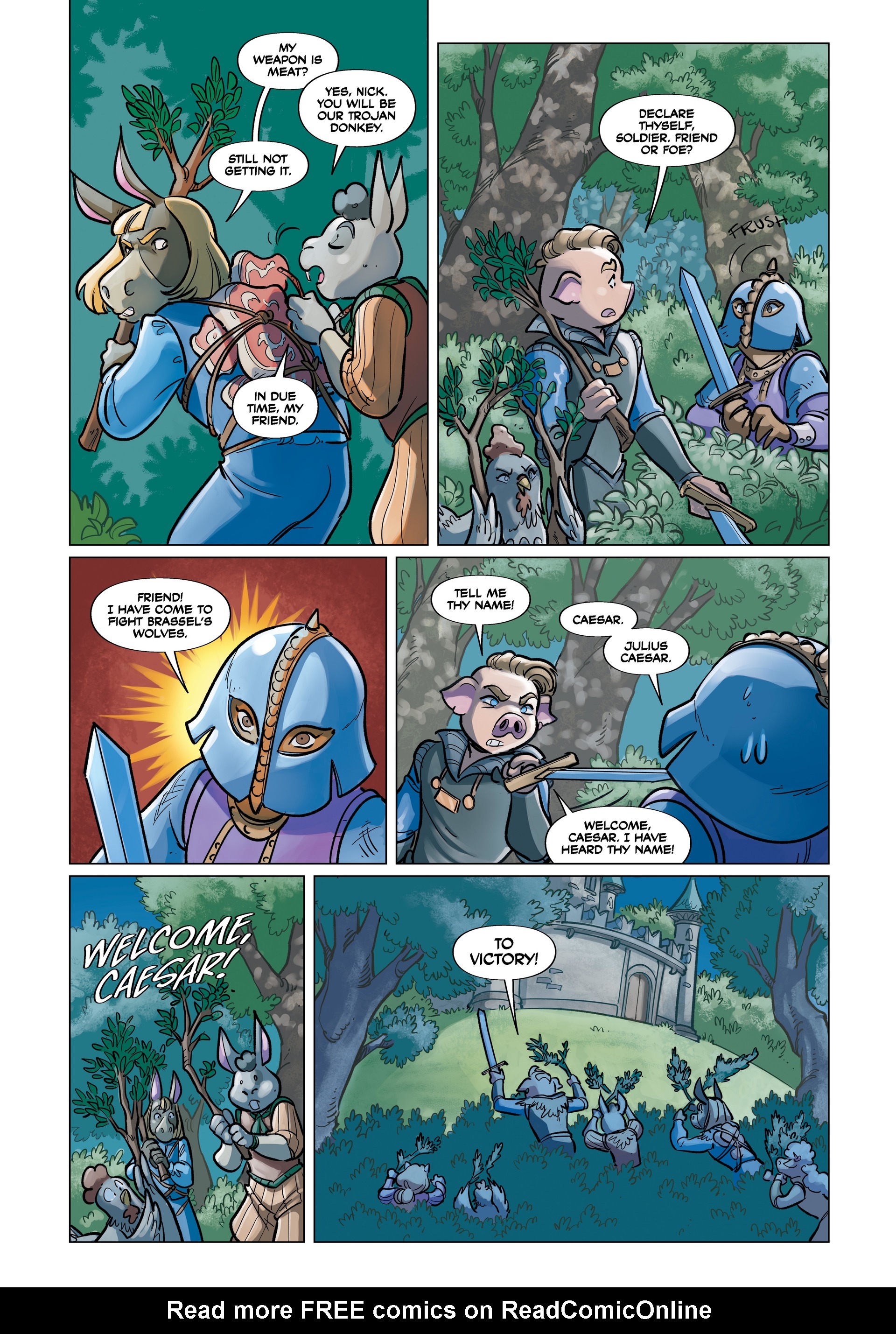 Read online Ham-let: A Shakespearean Mash-up comic -  Issue # Full - 50