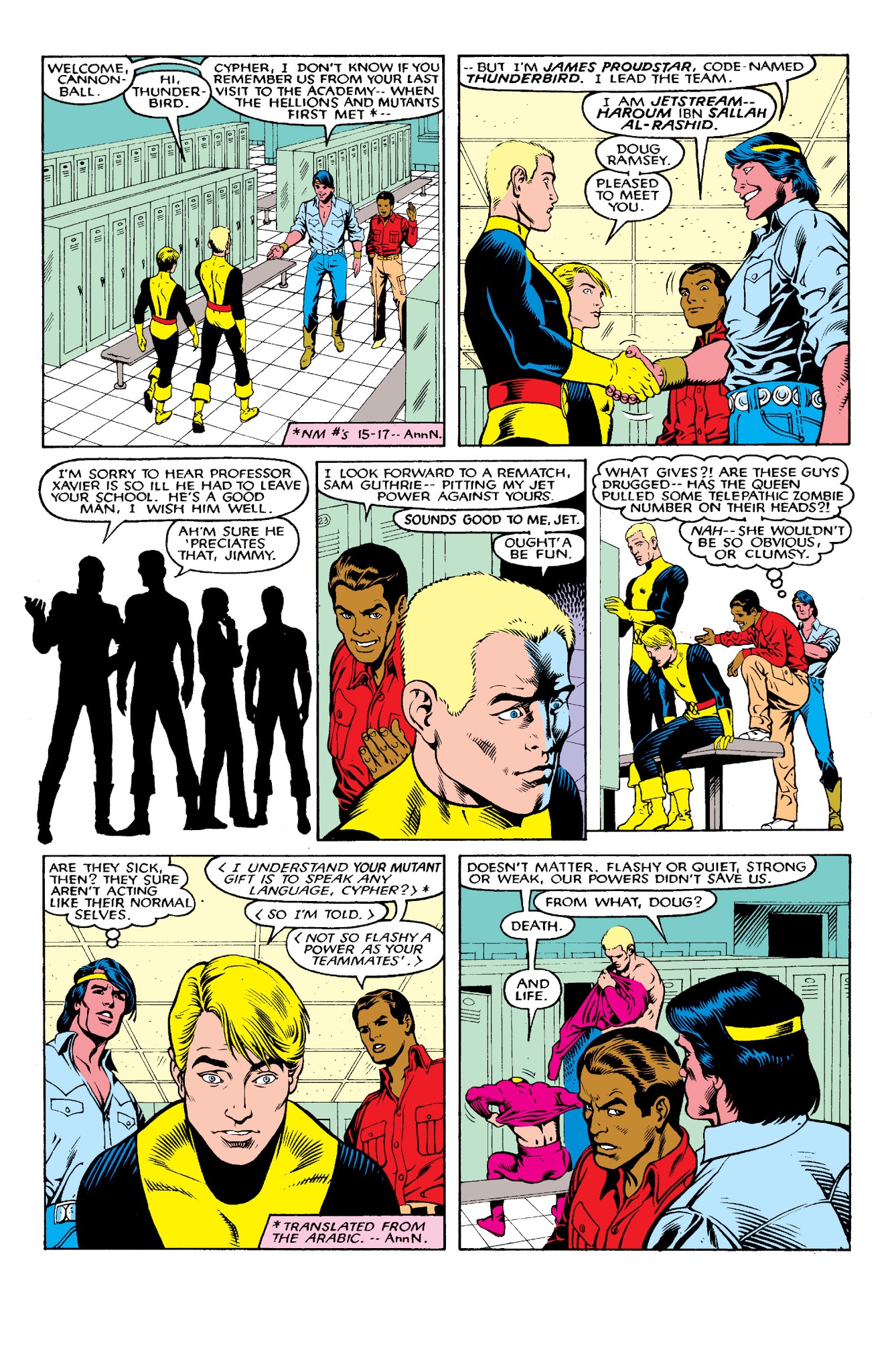 Read online New Mutants Classic comic -  Issue # TPB 5 - 216