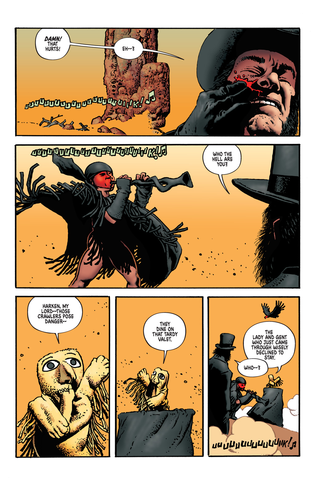 Read online Edgar Allan Poe's The Conqueror Worm comic -  Issue # Full - 6