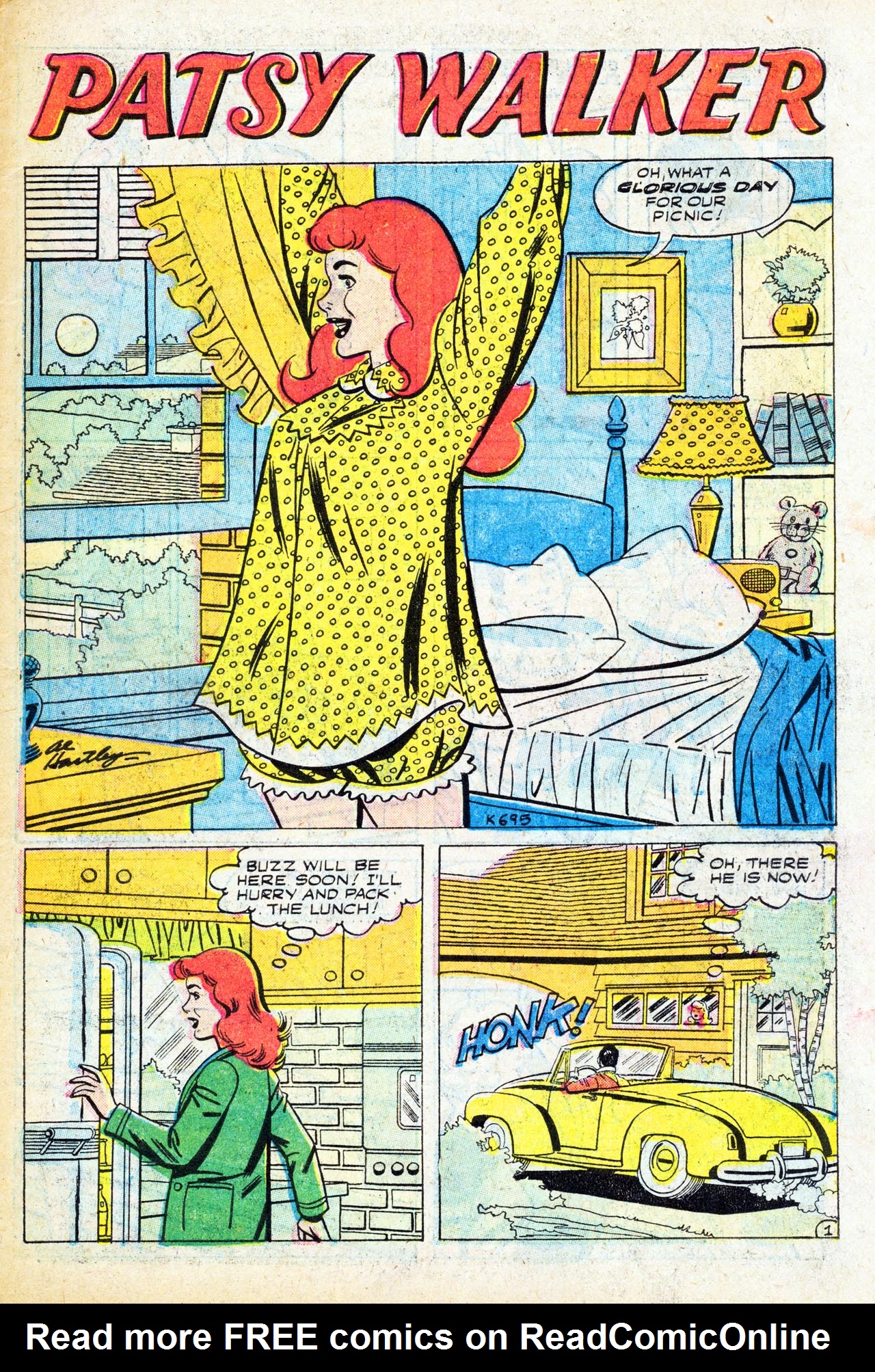 Read online Patsy Walker comic -  Issue #67 - 3