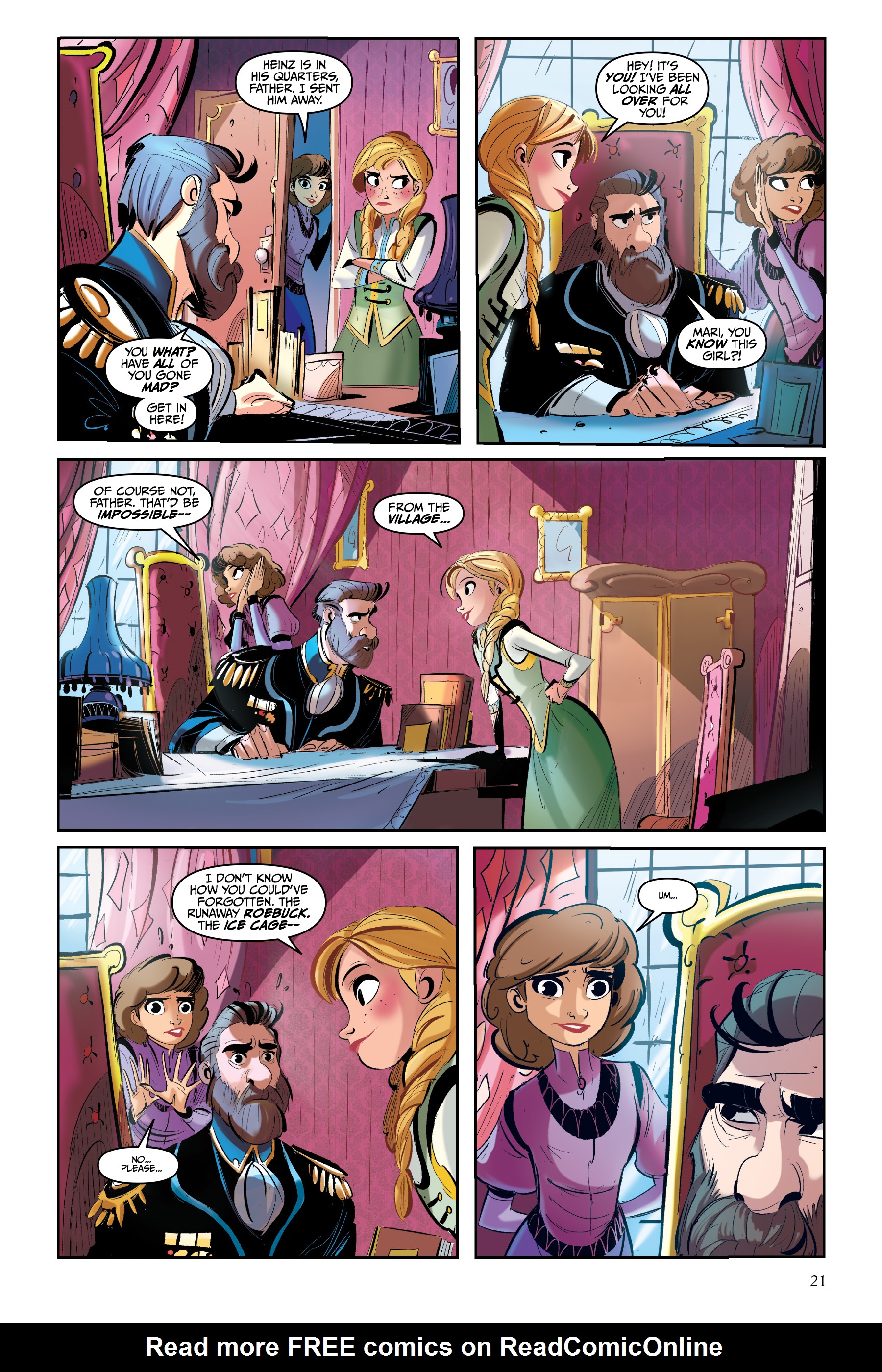 Read online Disney Frozen: Breaking Boundaries comic -  Issue # _TPB - 21