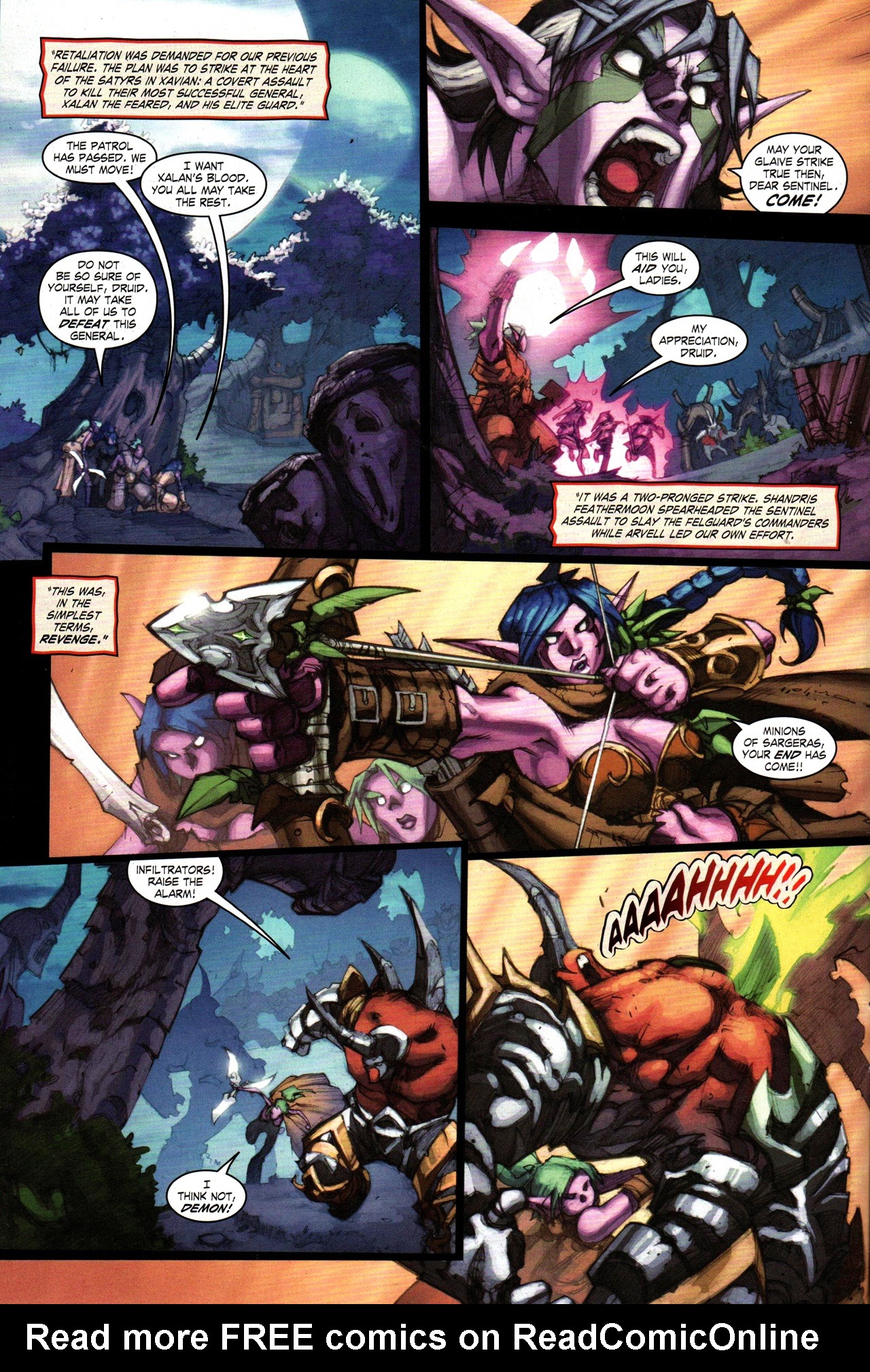 Read online World of Warcraft: Curse of the Worgen comic -  Issue #2 - 6