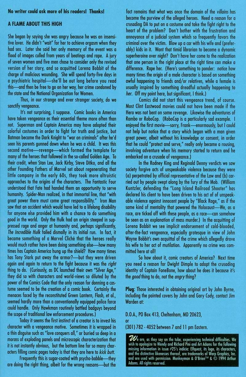 Read online John Byrne's Next Men (1992) comic -  Issue #26 - 33