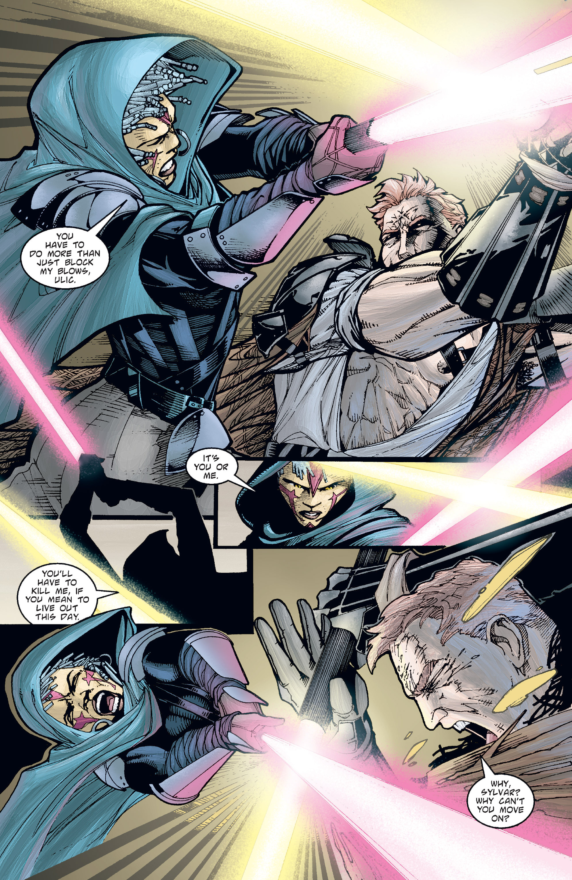 Read online Star Wars: Tales of the Jedi - Redemption comic -  Issue #5 - 16