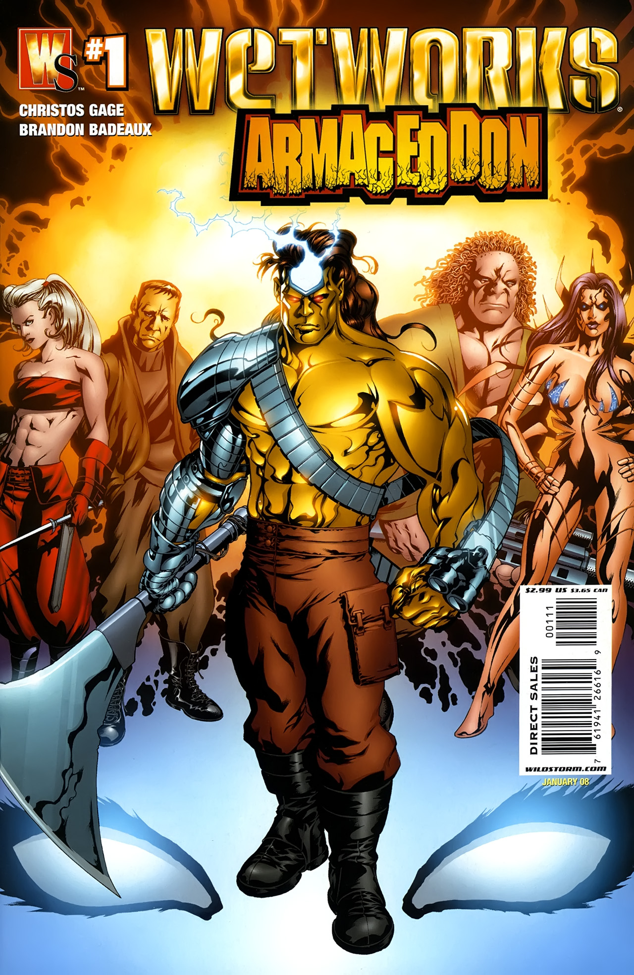 Read online Wetworks: Armageddon comic -  Issue # Full - 1