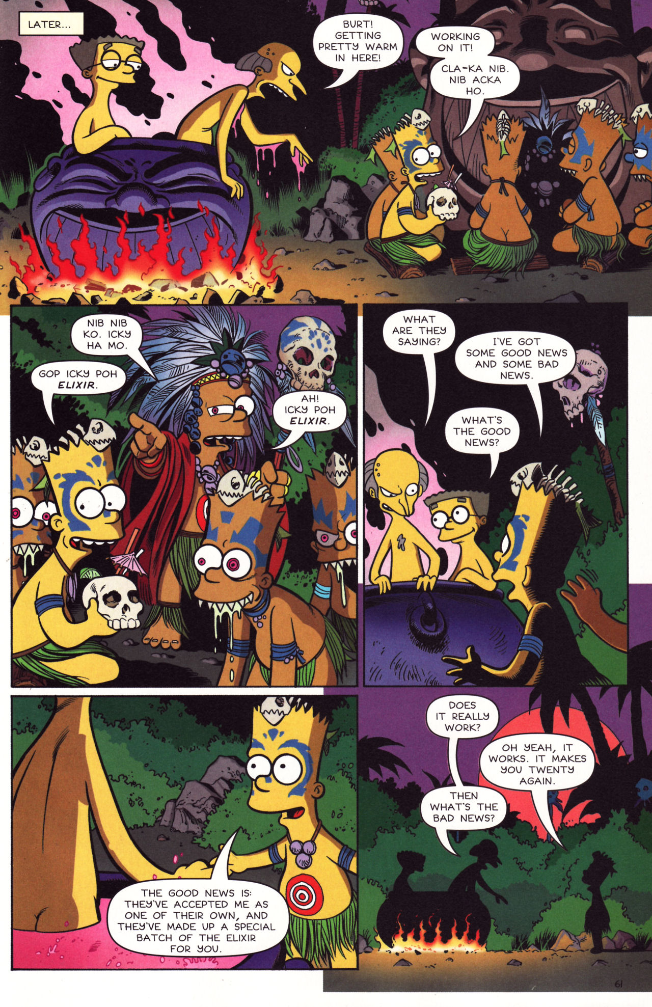 Read online Treehouse of Horror comic -  Issue #13 - 62