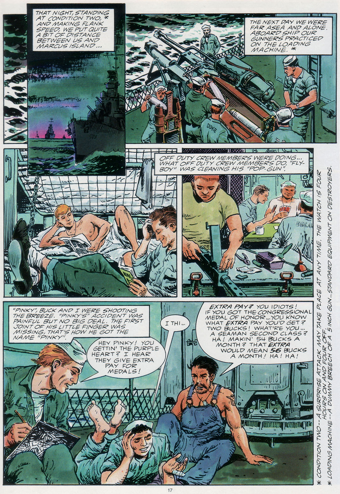 Read online Marvel Graphic Novel comic -  Issue #30 - A Sailor's Story - 23