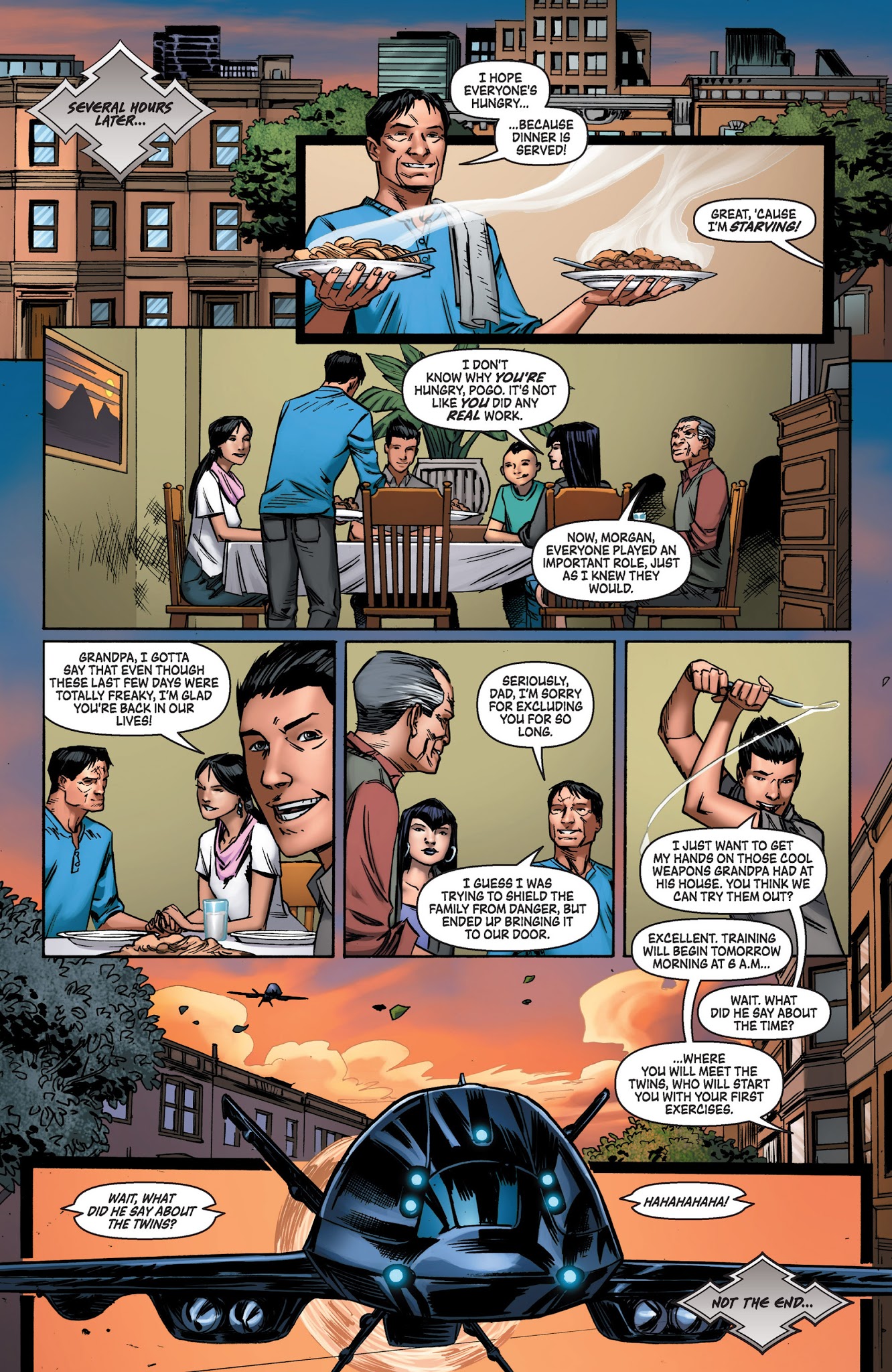 Read online Legend of the Shadow Clan comic -  Issue #5 - 23