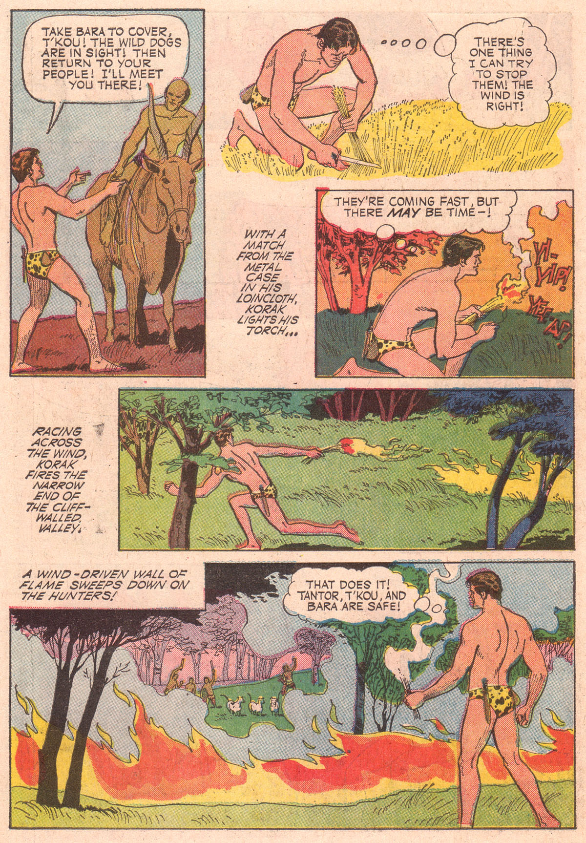 Read online Korak, Son of Tarzan (1964) comic -  Issue #29 - 6