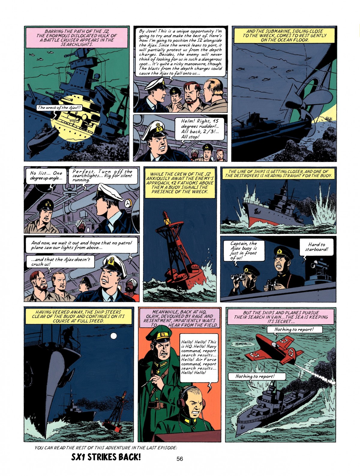 Read online Blake & Mortimer comic -  Issue #16 - 56