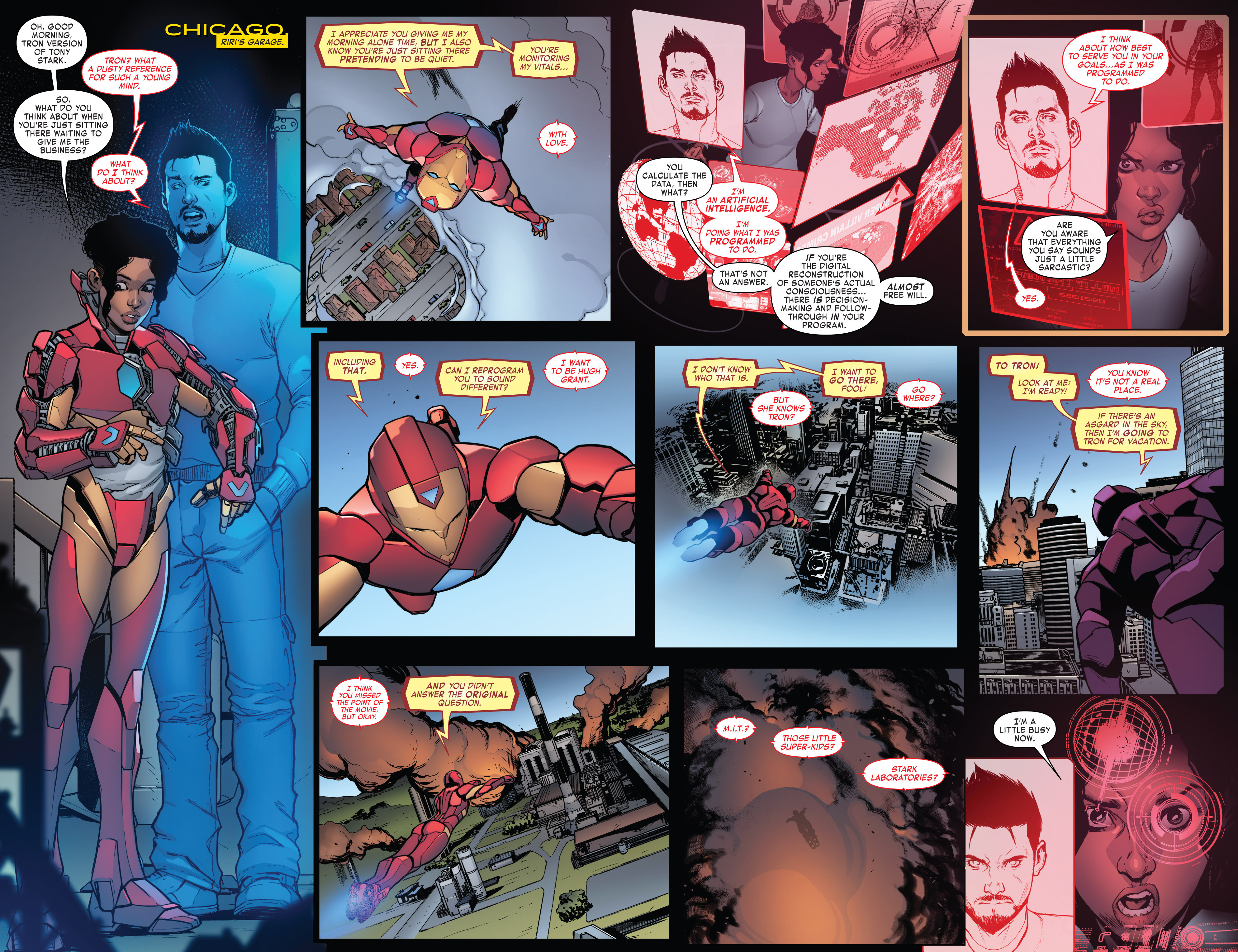 Read online Invincible Iron Man (2016) comic -  Issue #7 - 7