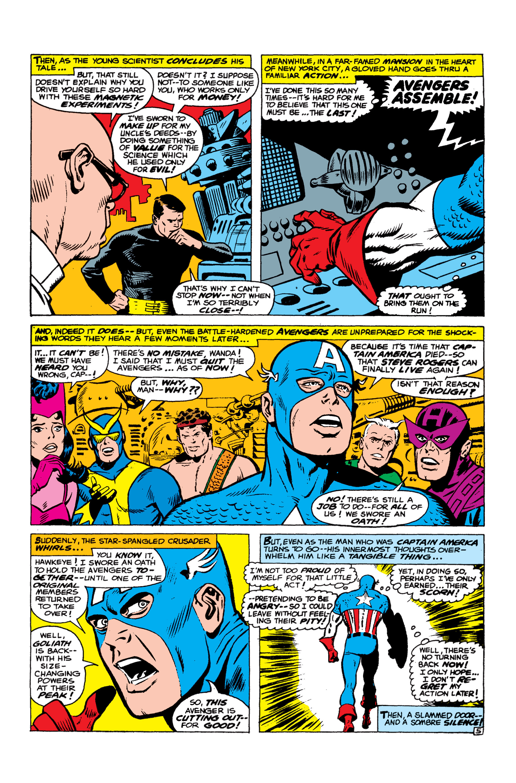Read online Marvel Masterworks: The Avengers comic -  Issue # TPB 5 (Part 2) - 35