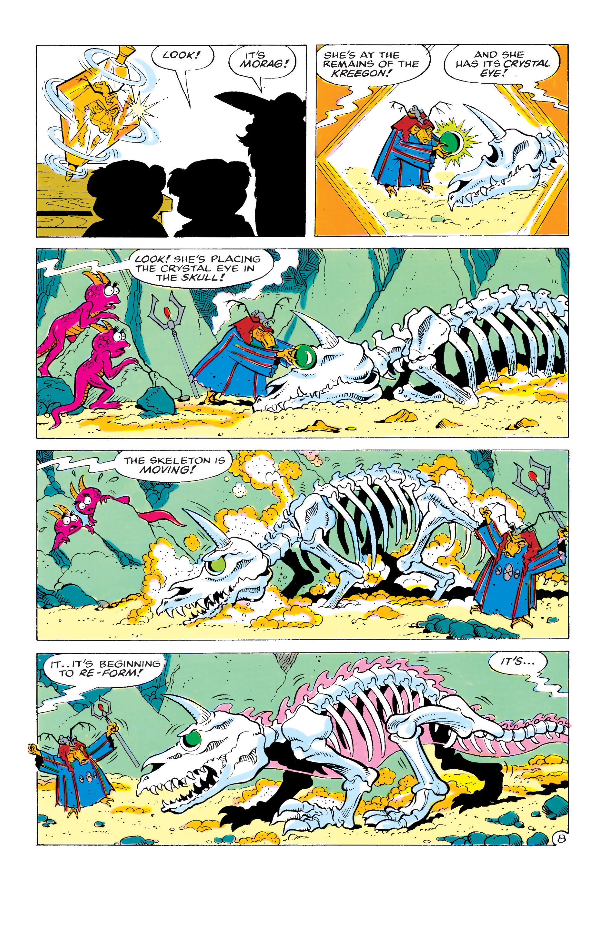 Read online Ewoks comic -  Issue #8 - 9