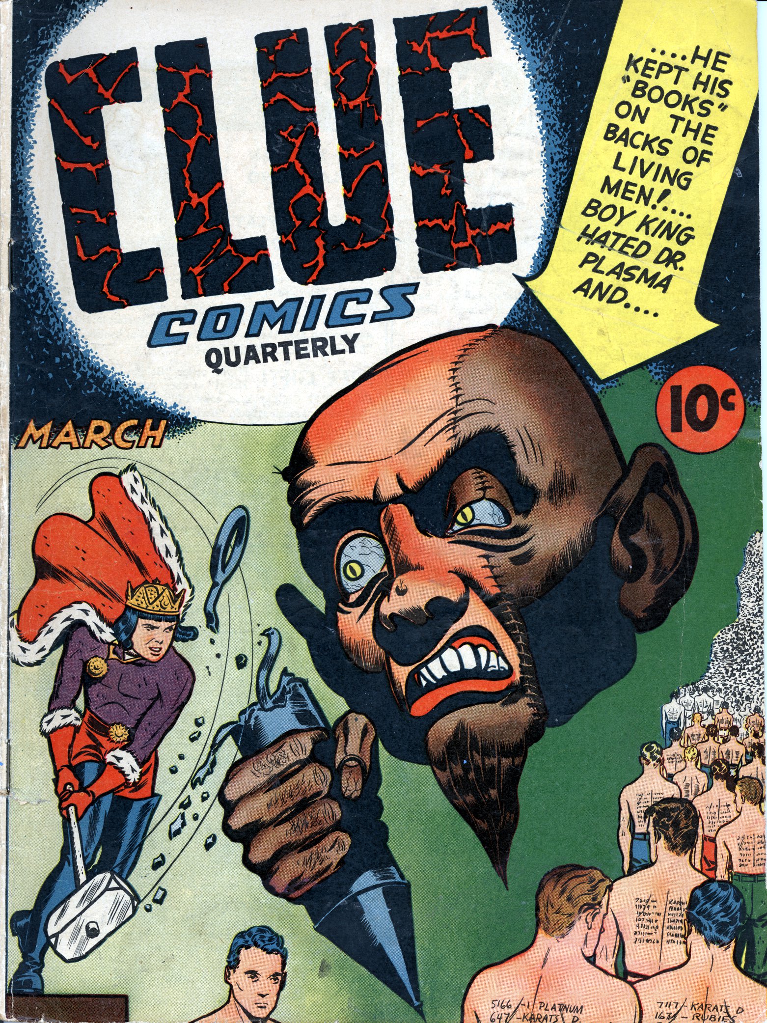 Read online Clue Comics comic -  Issue #7 - 1