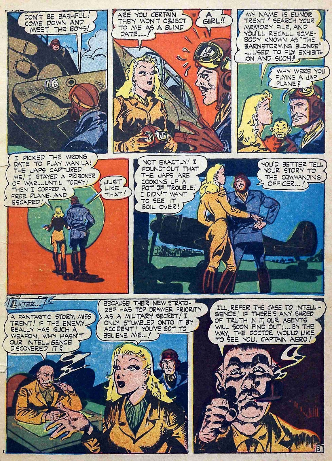 Captain Aero Comics issue 24 - Page 5