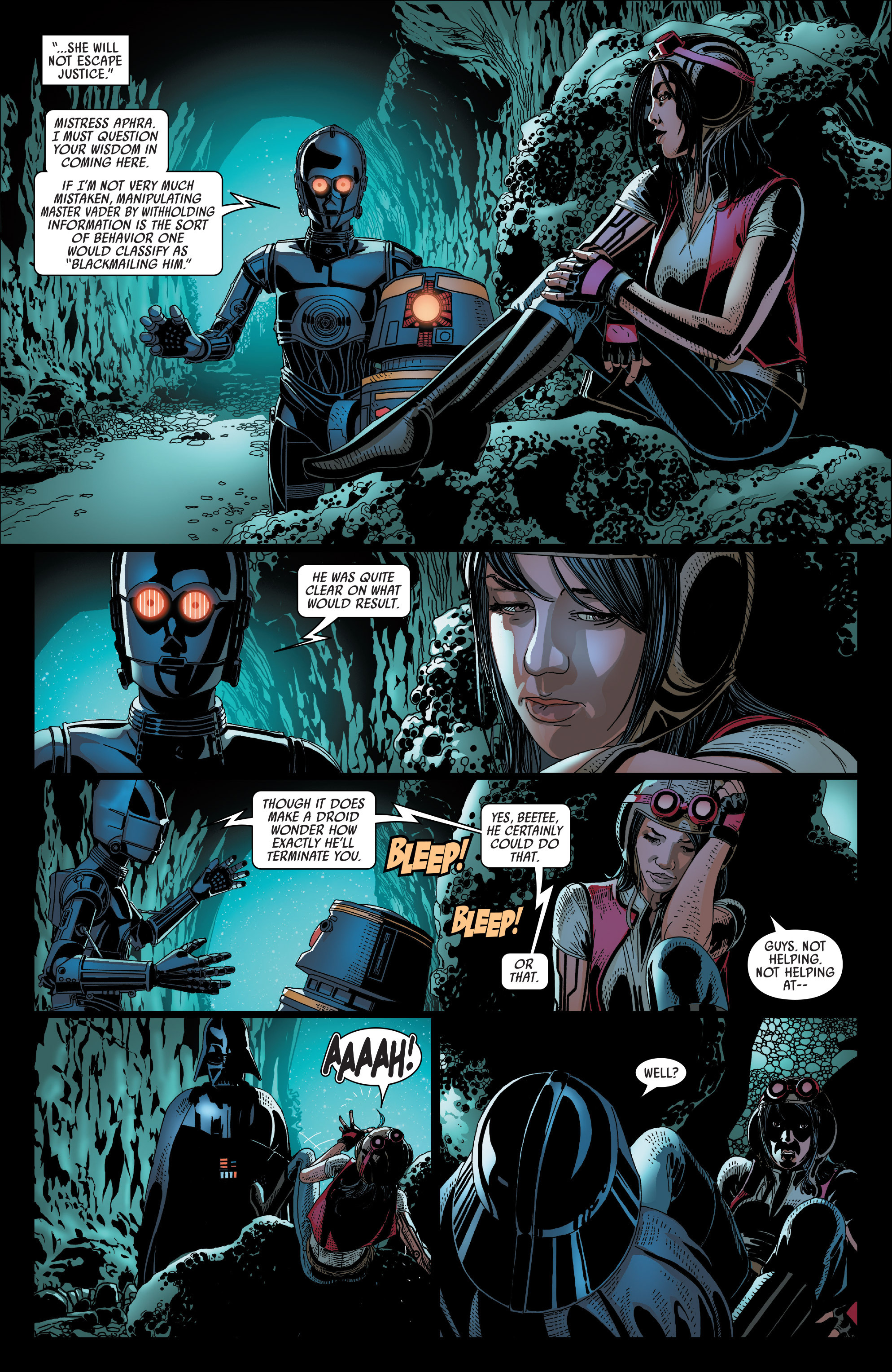 Read online Darth Vader comic -  Issue #12 - 17