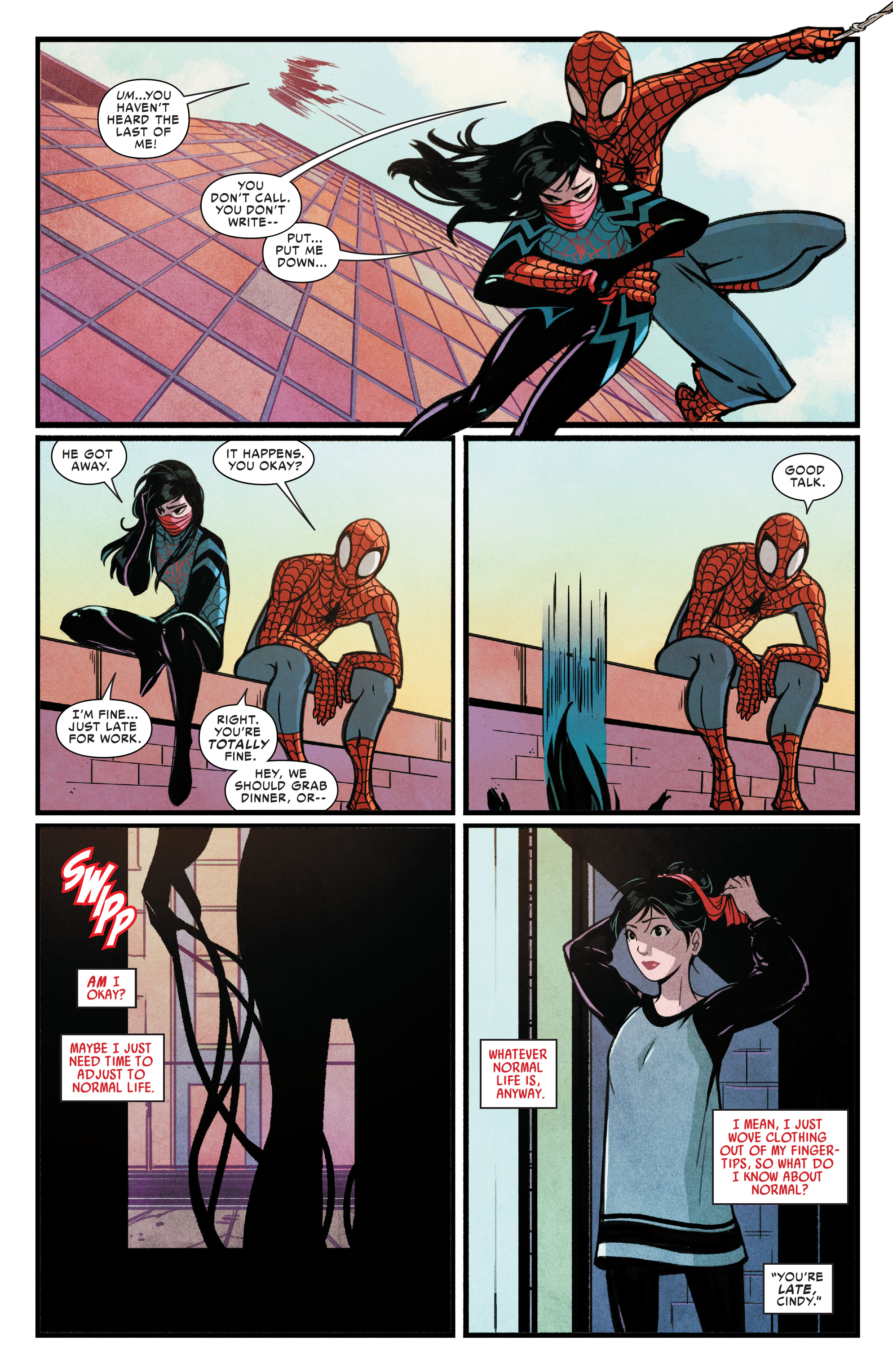 Read online Silk: Out of the Spider-Verse comic -  Issue # TPB 1 (Part 1) - 70