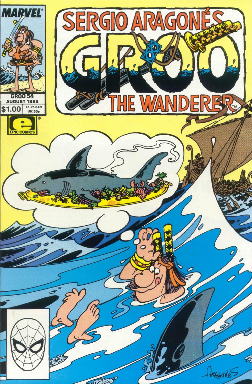Read online Sergio Aragonés Groo the Wanderer comic -  Issue #54 - 1