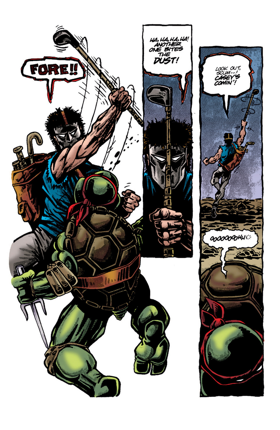Read online Teenage Mutant Ninja Turtles Color Classics: Raphael Micro-Series One-Shot comic -  Issue # Full - 15