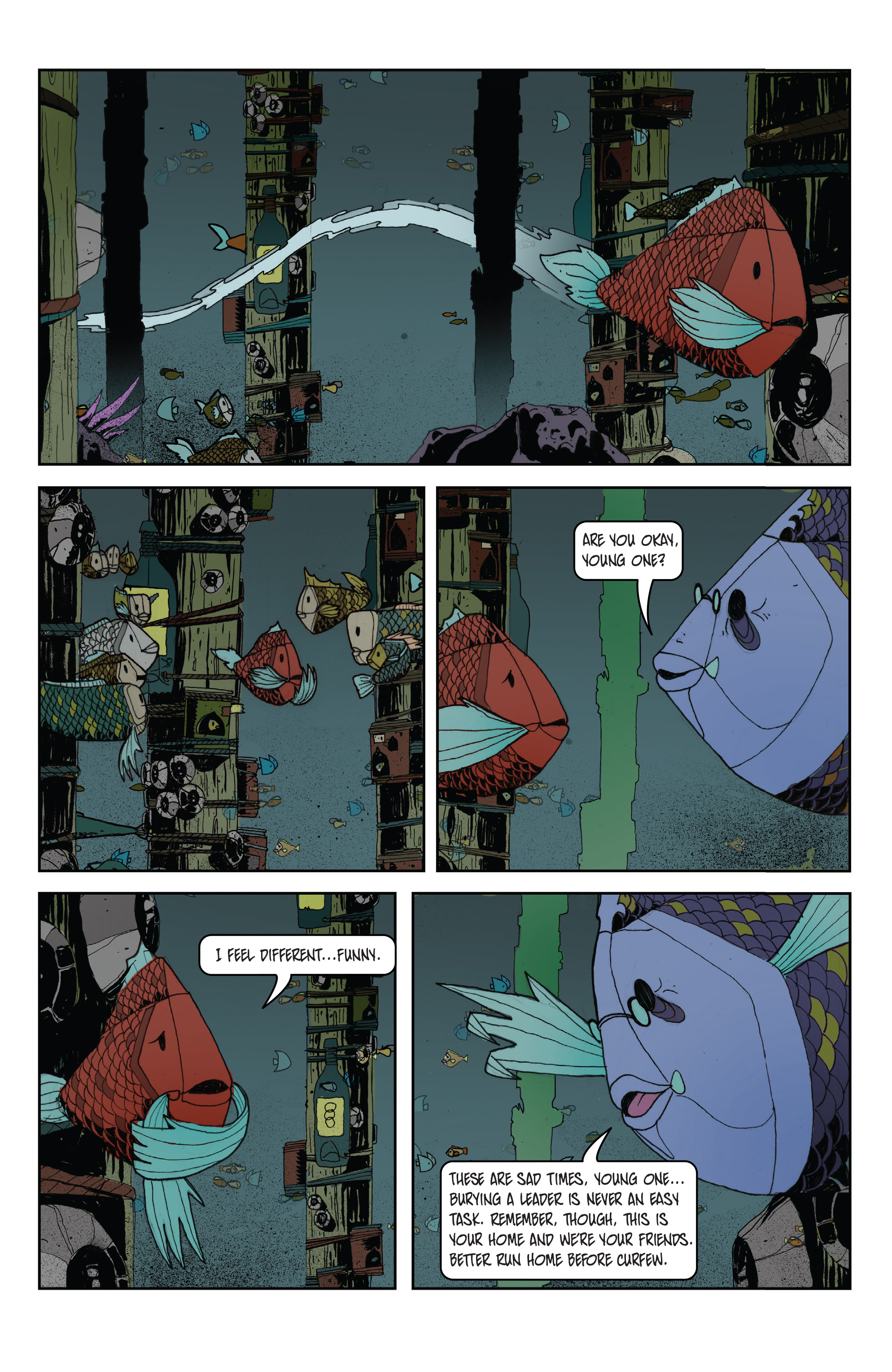 Read online The Little Red Fish comic -  Issue #3 - 16