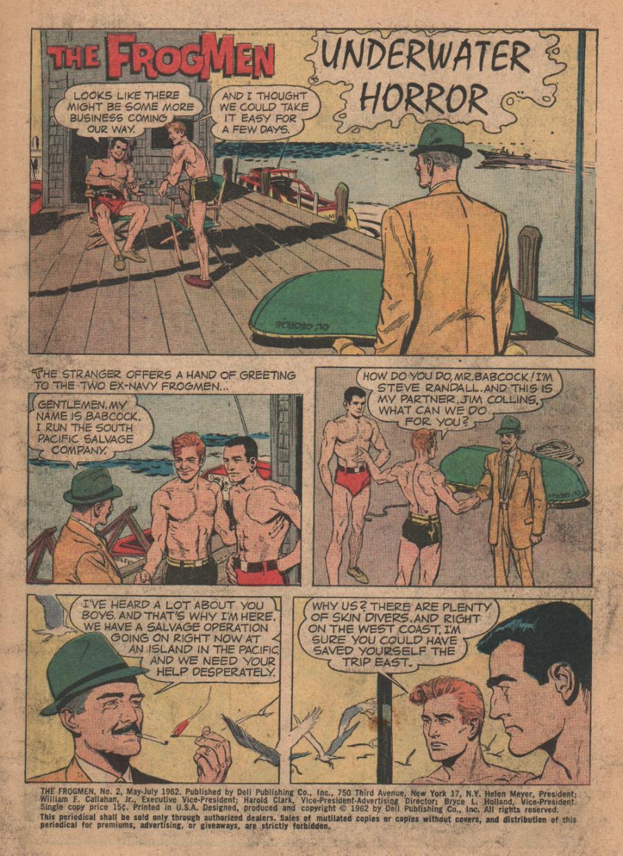 Read online The Frogmen comic -  Issue #2 - 3