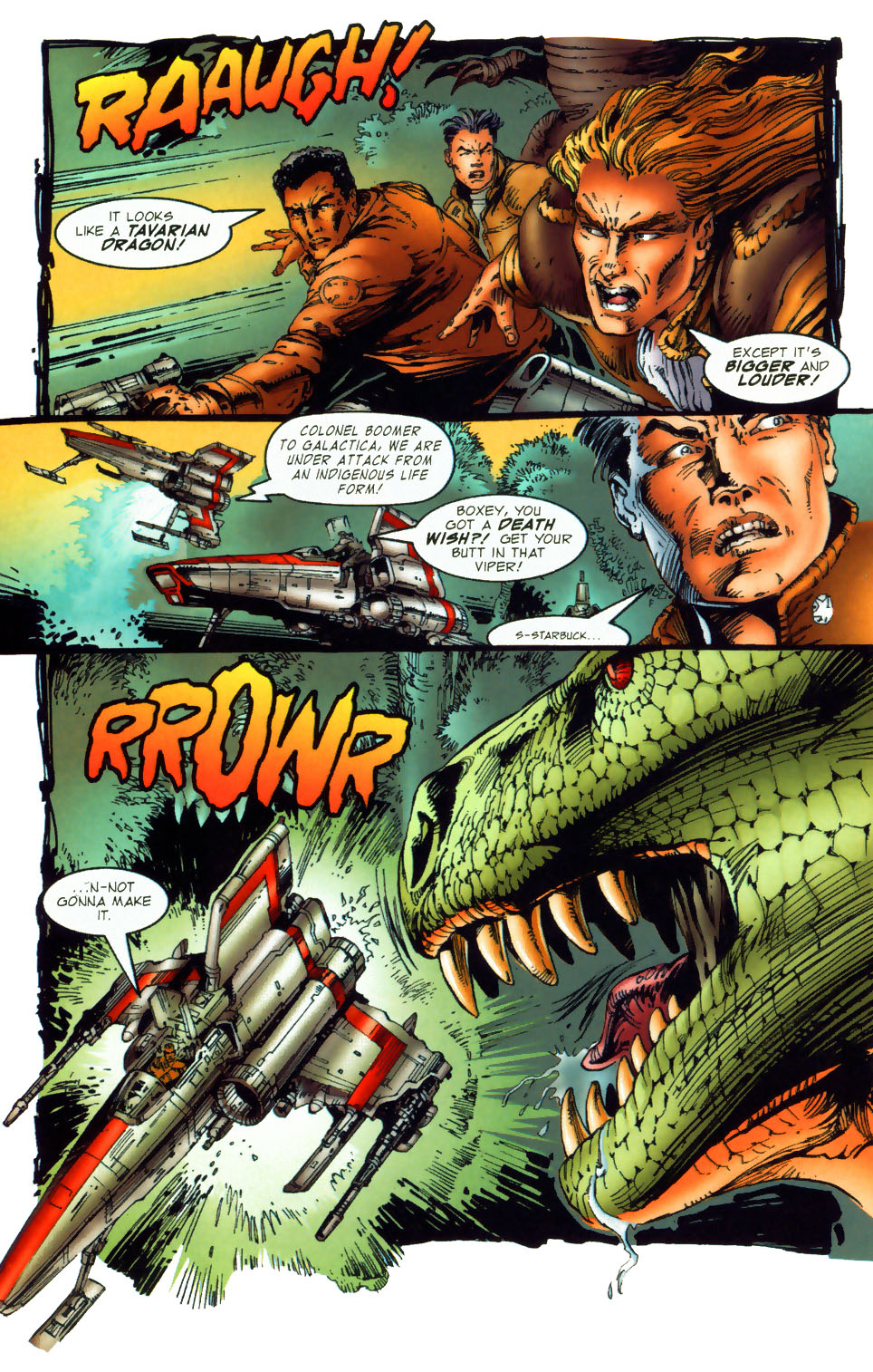 Read online Battlestar Galactica (1995) comic -  Issue #1 - 21