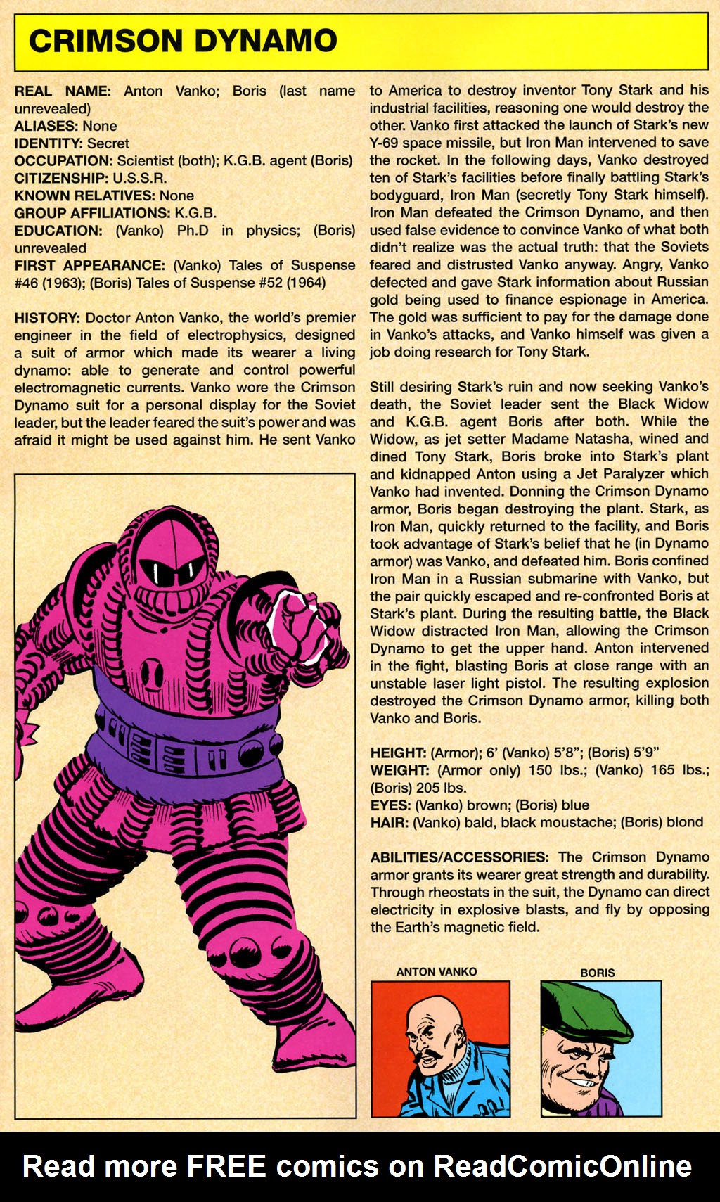 Read online The Marvel Legacy:  The 1960s-1990s Handbook comic -  Issue # Full - 14
