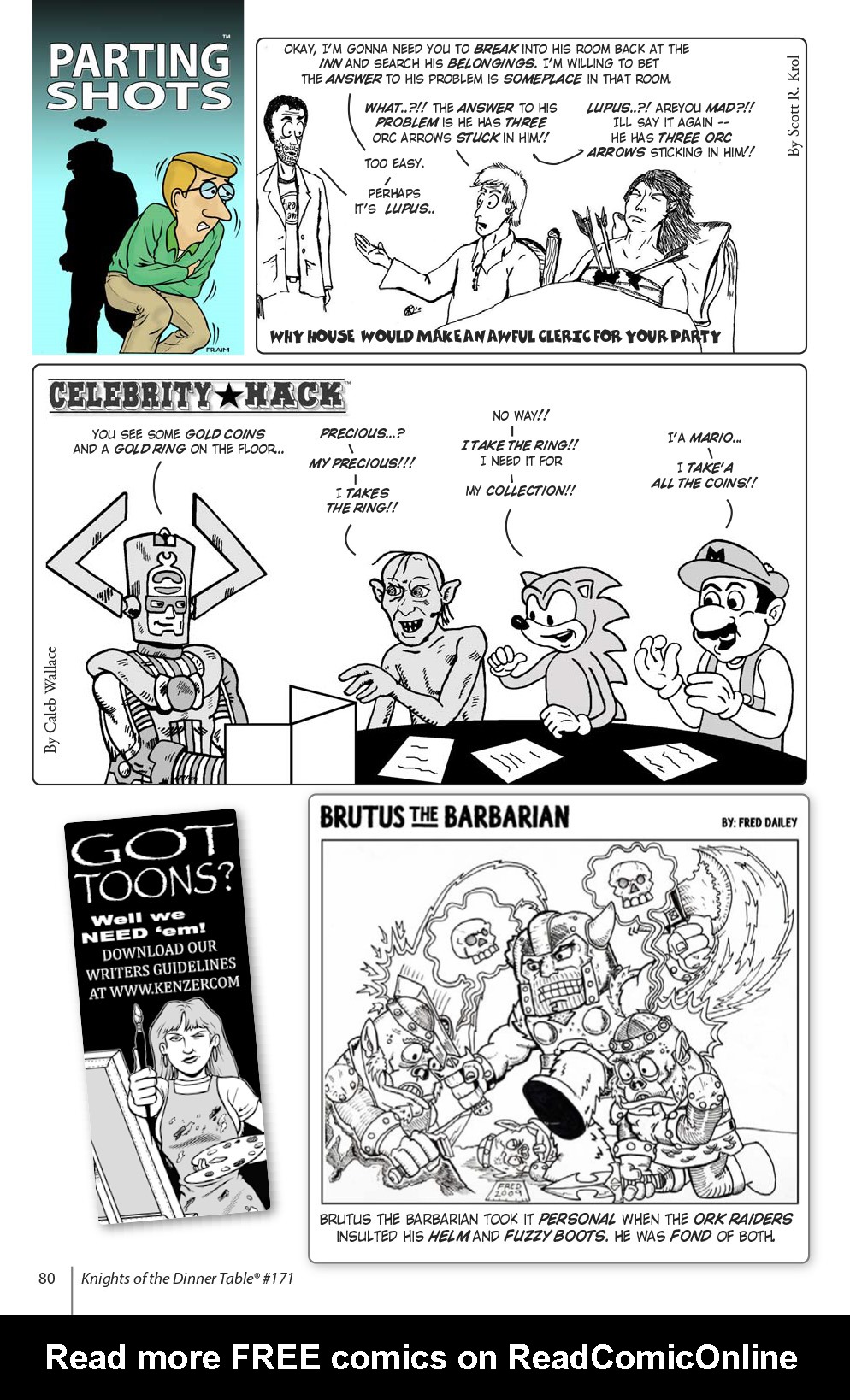 Read online Knights of the Dinner Table comic -  Issue #171 - 82