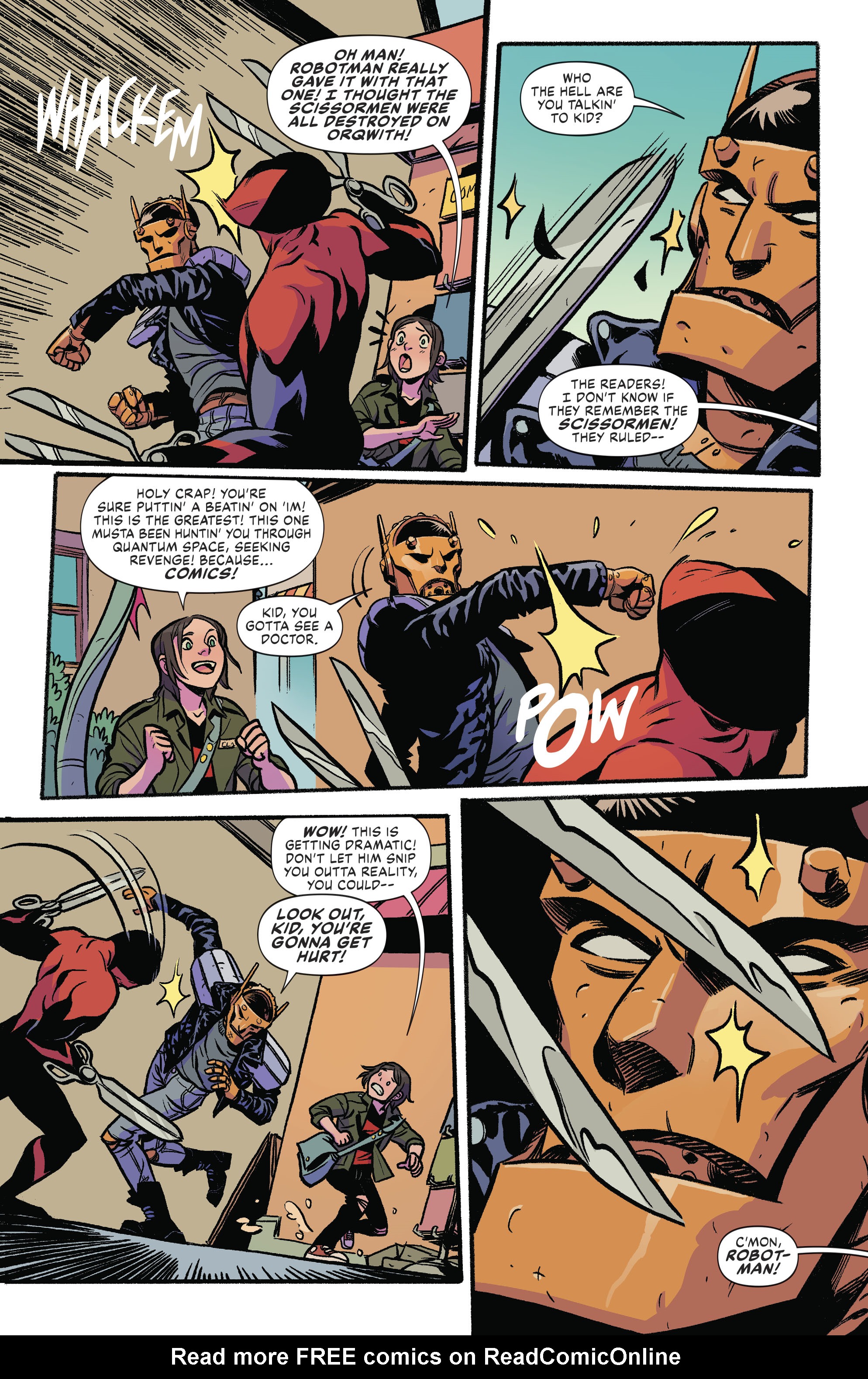 Read online Doom Patrol: Weight of the Worlds comic -  Issue #5 - 20
