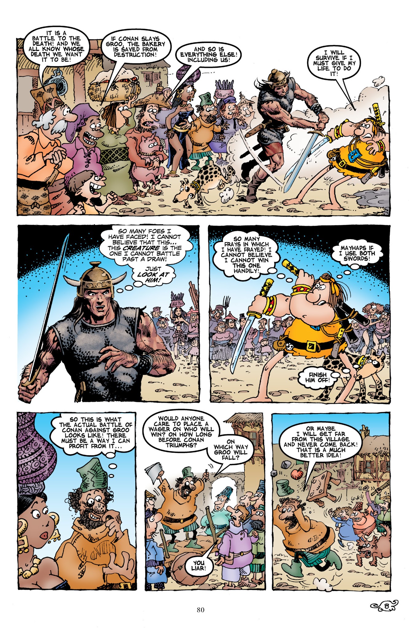 Read online Groo vs. Conan comic -  Issue # TPB - 82