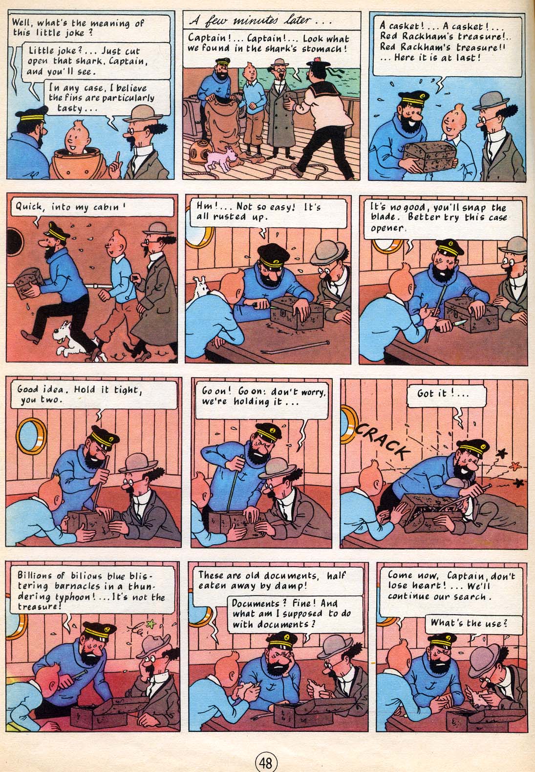 Read online The Adventures of Tintin comic -  Issue #12 - 50
