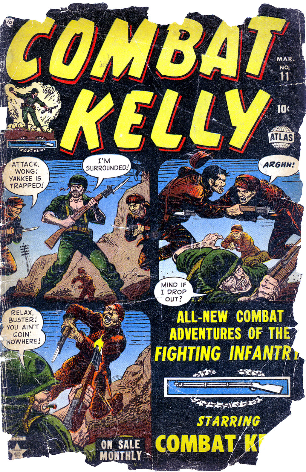 Read online Combat Kelly (1951) comic -  Issue #11 - 1