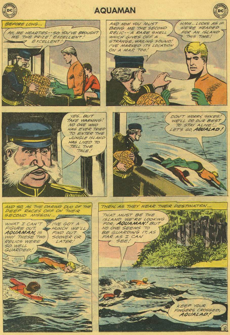 Read online Aquaman (1962) comic -  Issue #2 - 10