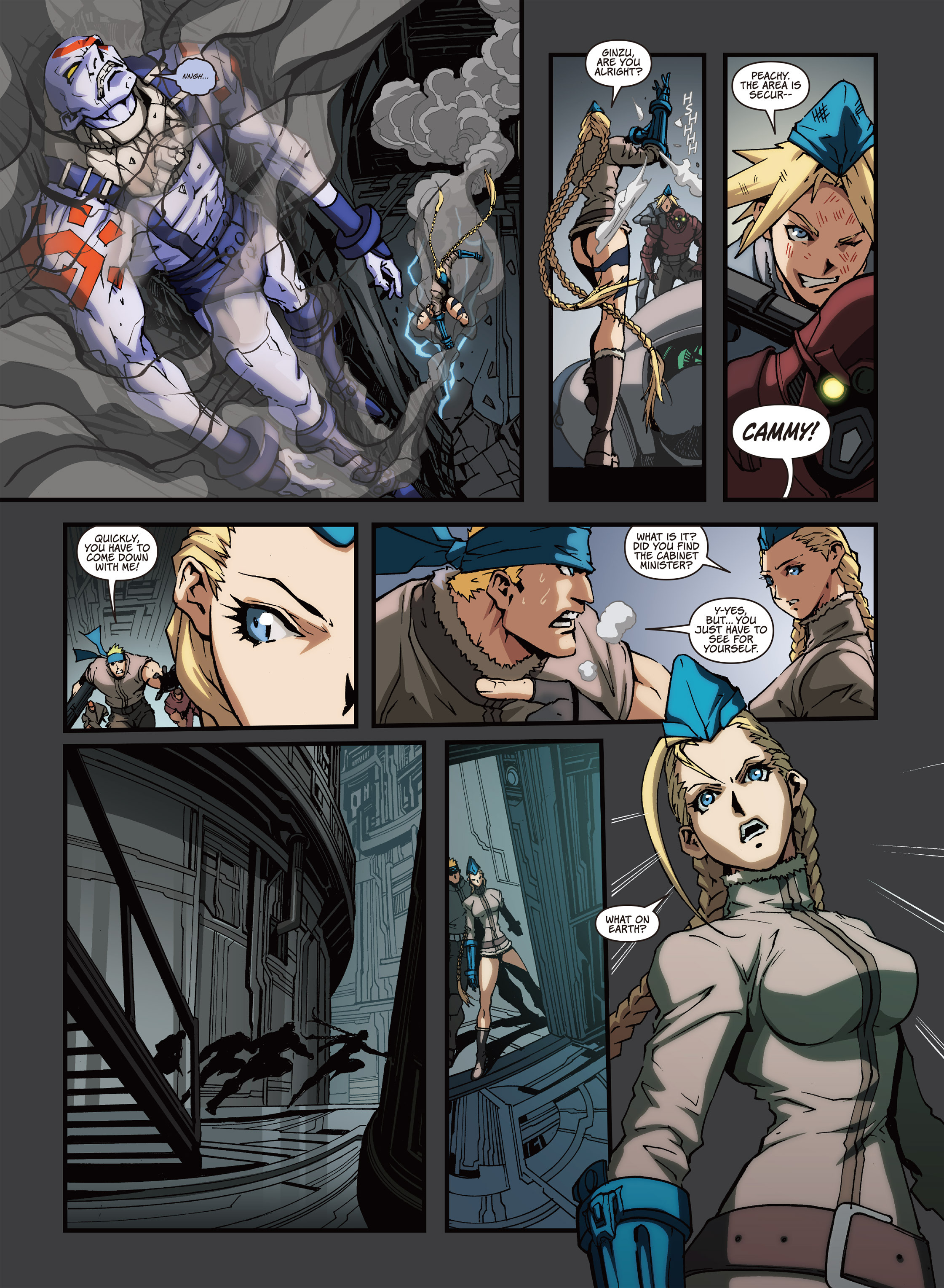 Read online Super Street Fighter comic -  Issue # Vol.2 - Hyper Fighting - 108
