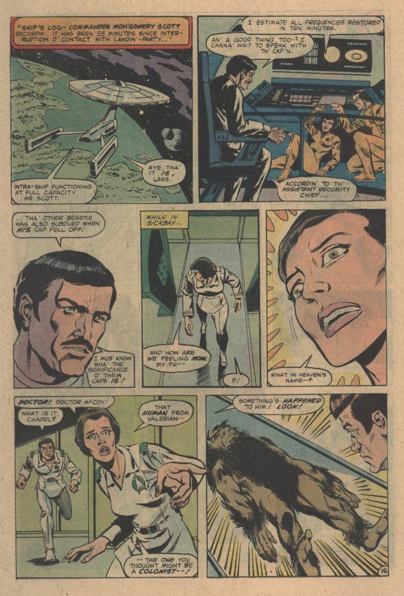 Read online Star Trek (1980) comic -  Issue #16 - 17