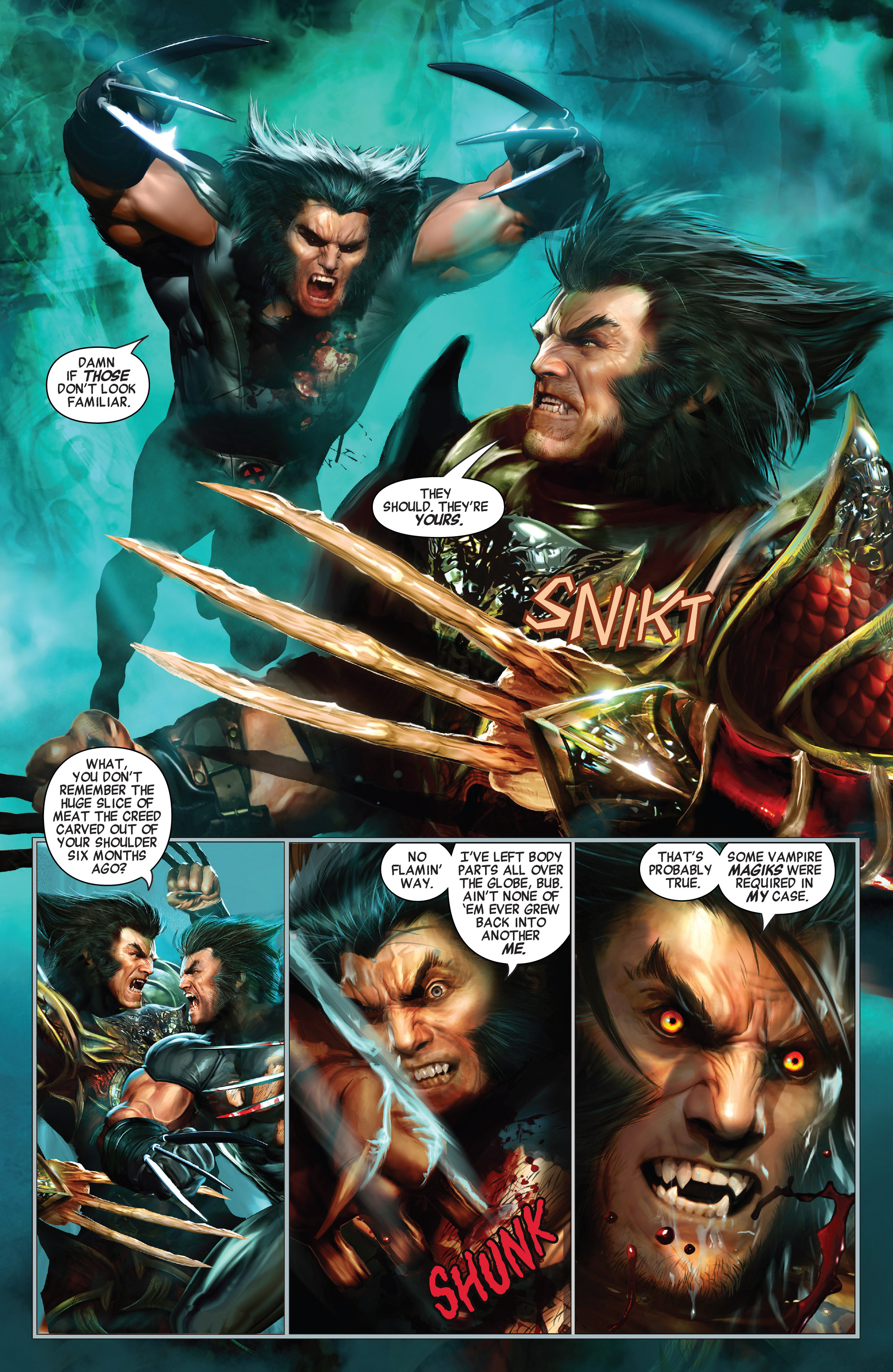 Read online Wolverine Vs. Blade Special comic -  Issue # Full - 32