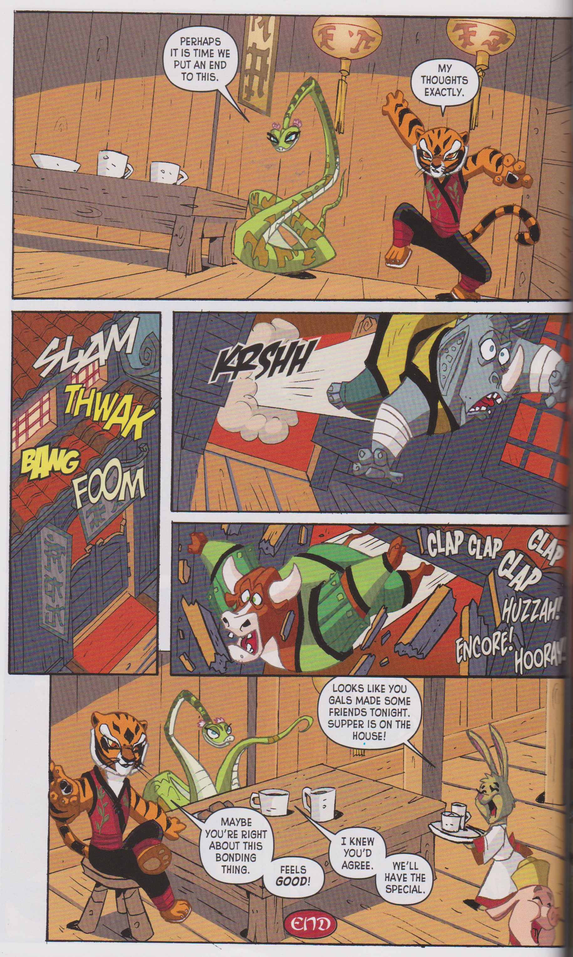 Read online Kung Fu Panda Everyone is Kung Fu Fighting comic -  Issue # TPB (Part 3) - 20
