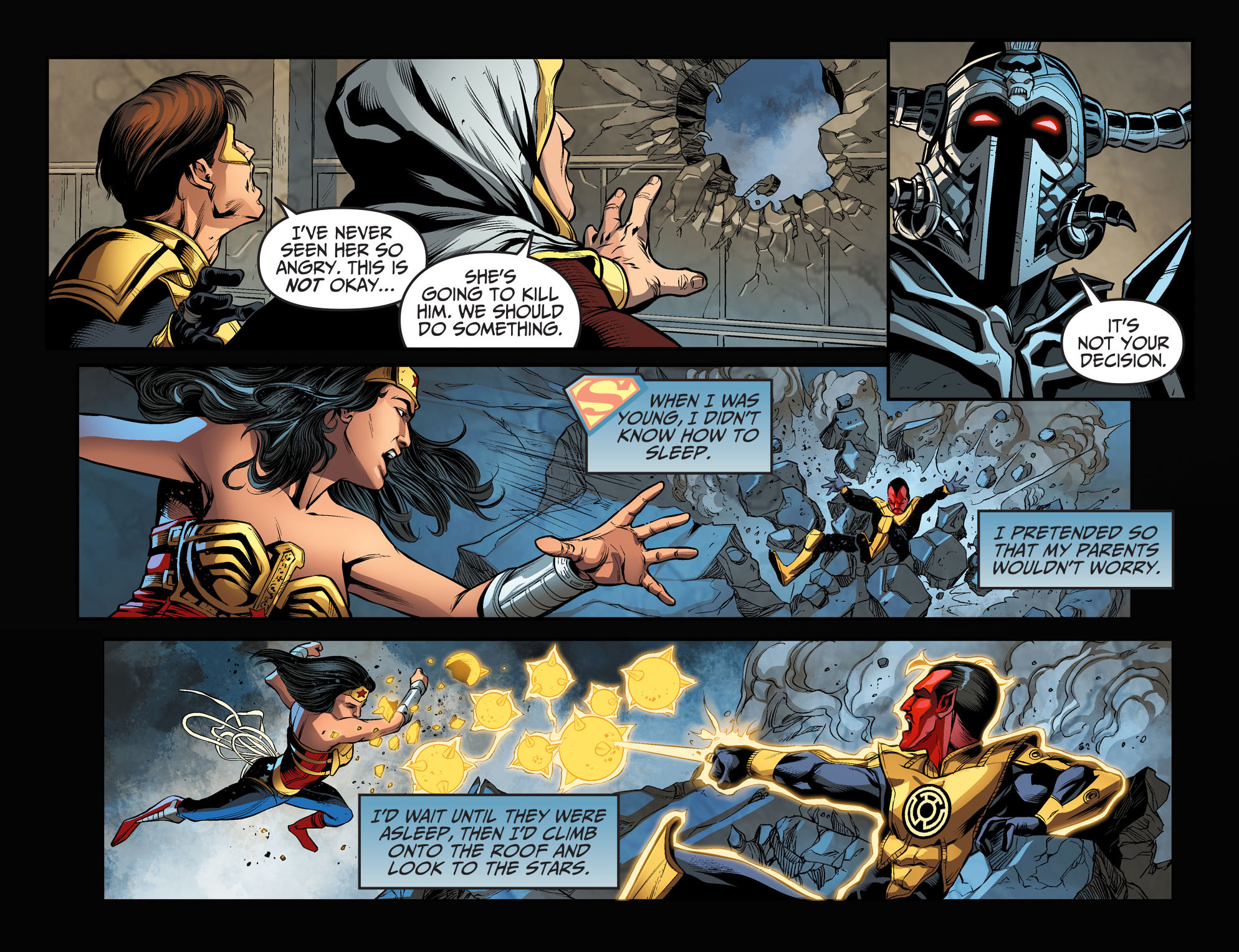 Read online Injustice: Gods Among Us Year Three comic -  Issue #16 - 7