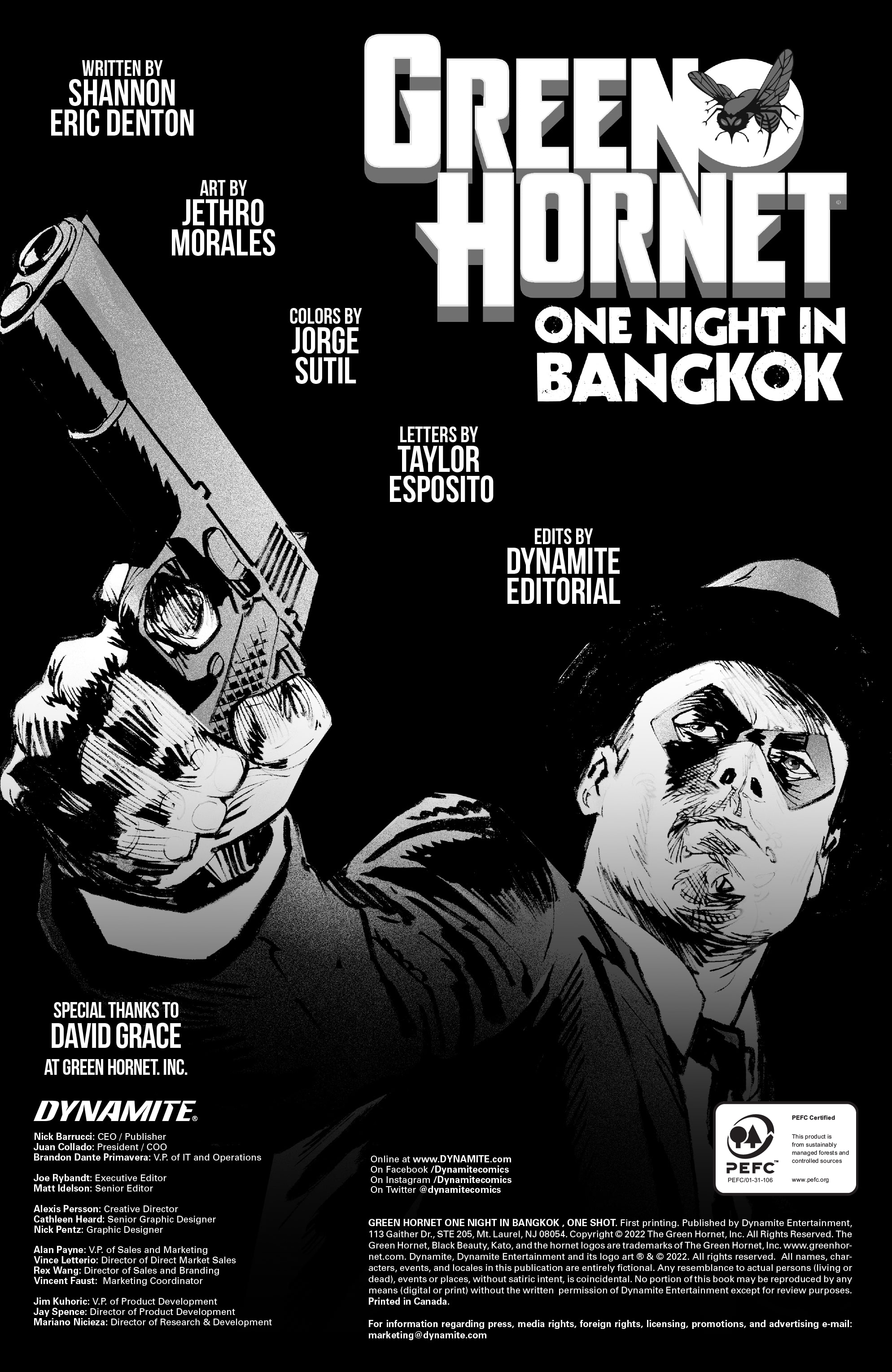 Read online Green Hornet: One Night in Bangkok comic -  Issue # Full - 4