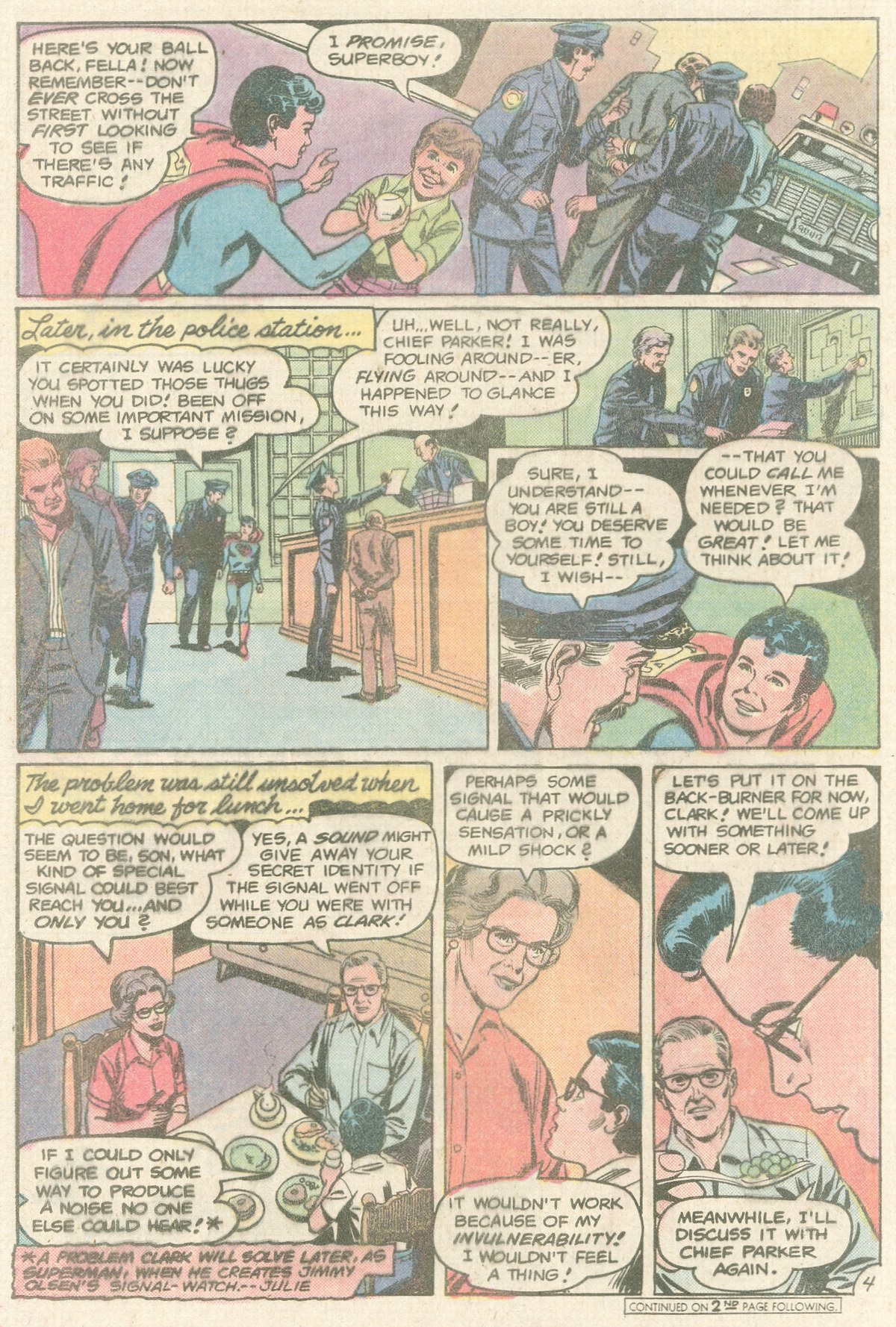 Read online The New Adventures of Superboy comic -  Issue #23 - 24