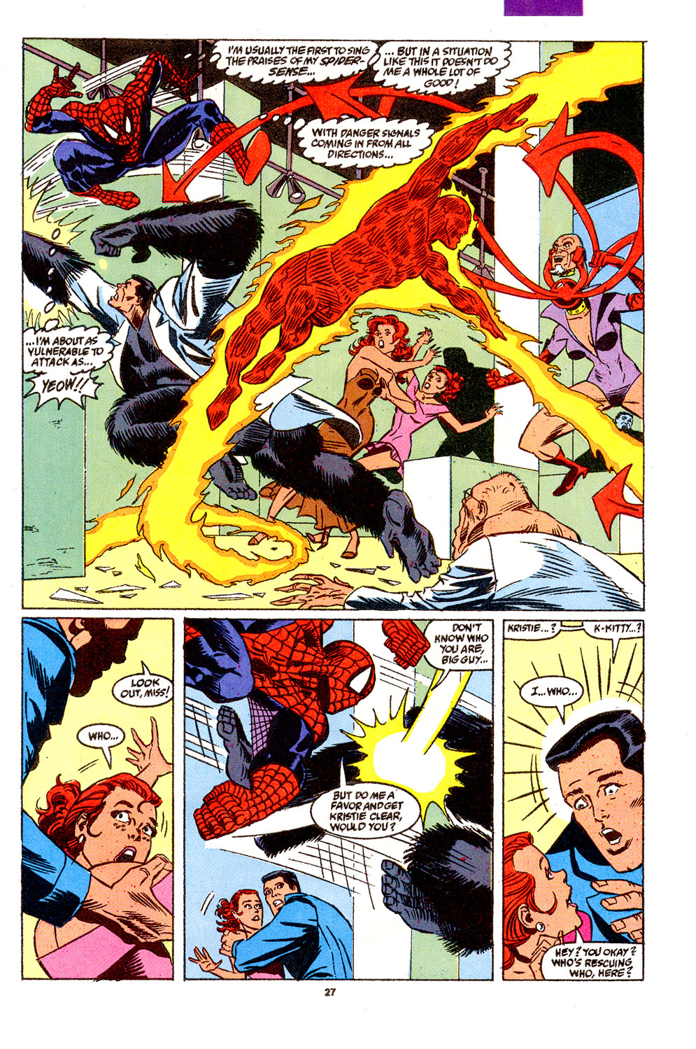 Read online Web of Spider-Man (1985) comic -  Issue #73 - 22